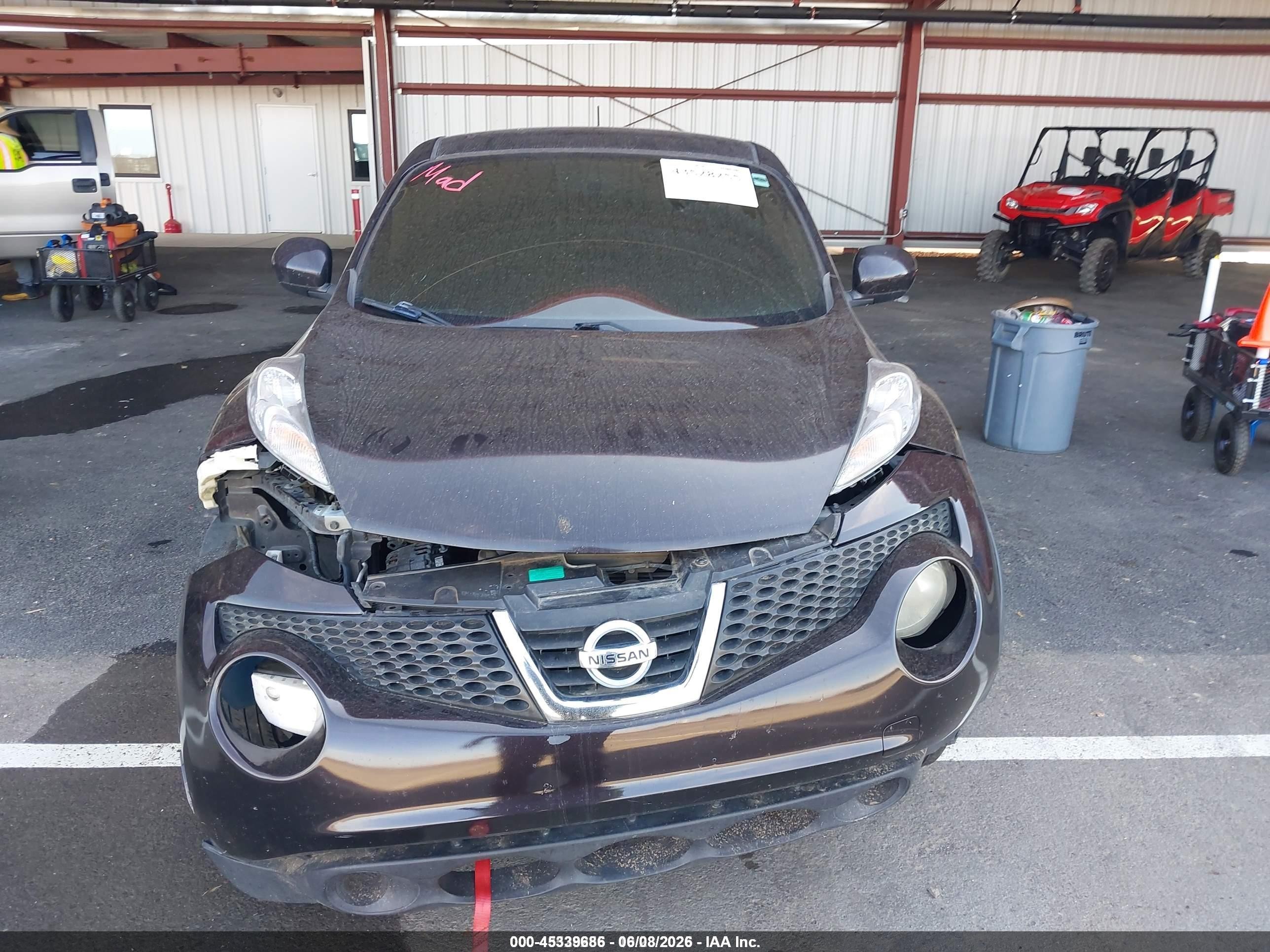 2014 Nissan Juke S Black vin: JN8AF5MV4ET361327