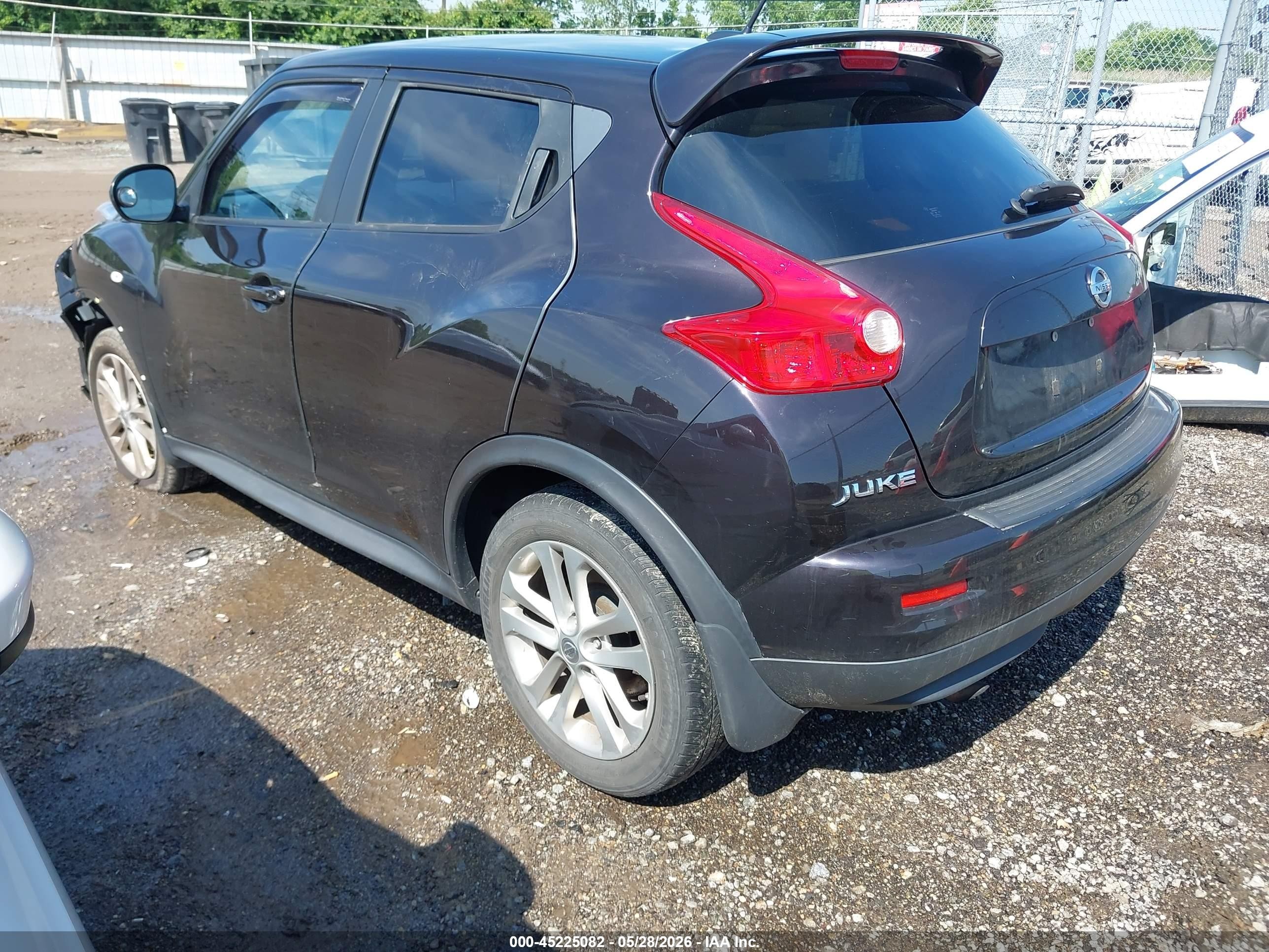 2014 Nissan Juke Sl Purple vin: JN8AF5MV4ET363496