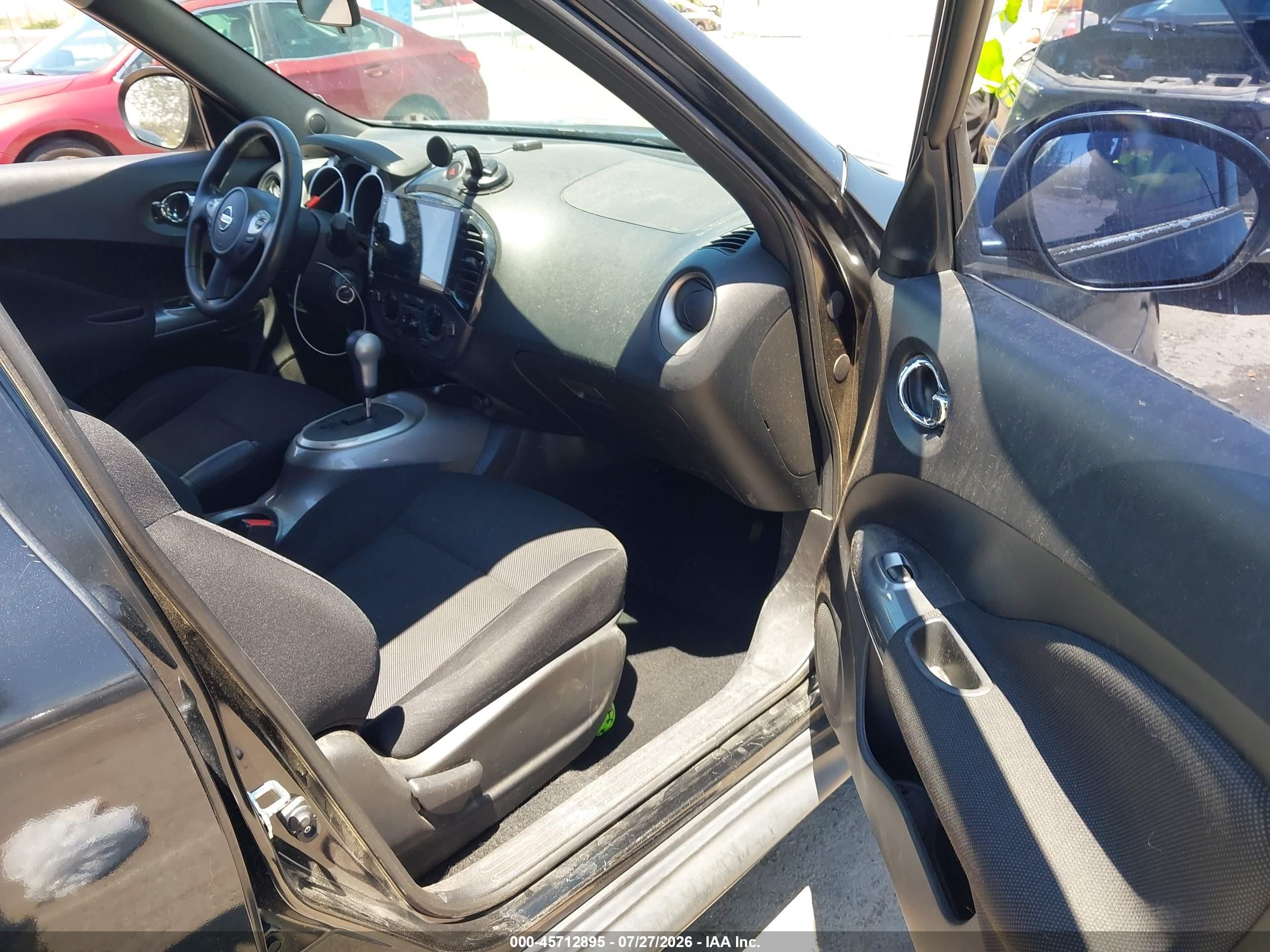 2014 Nissan Juke S Черный vin: JN8AF5MV4ET482794