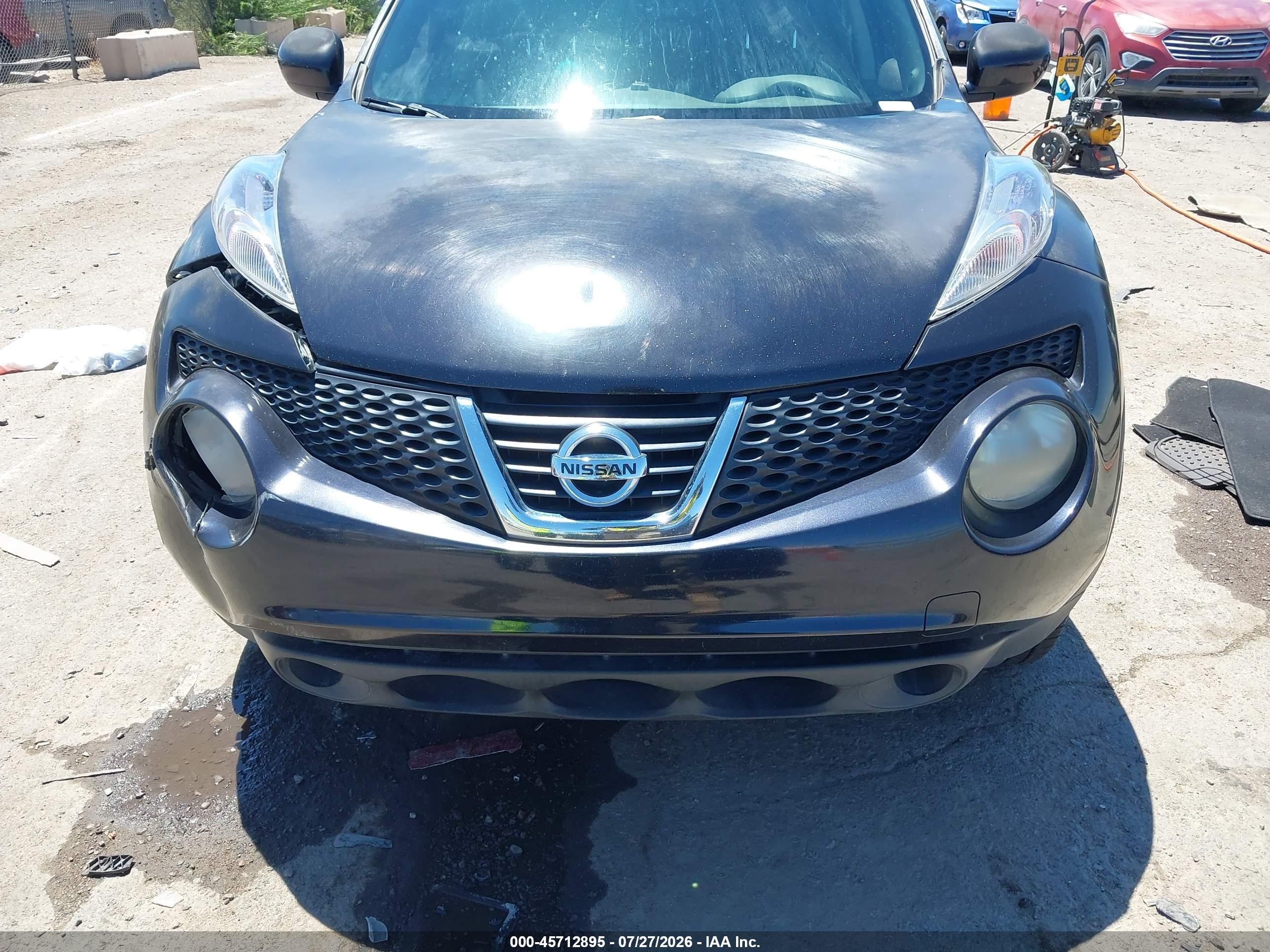 2014 Nissan Juke S Черный vin: JN8AF5MV4ET482794