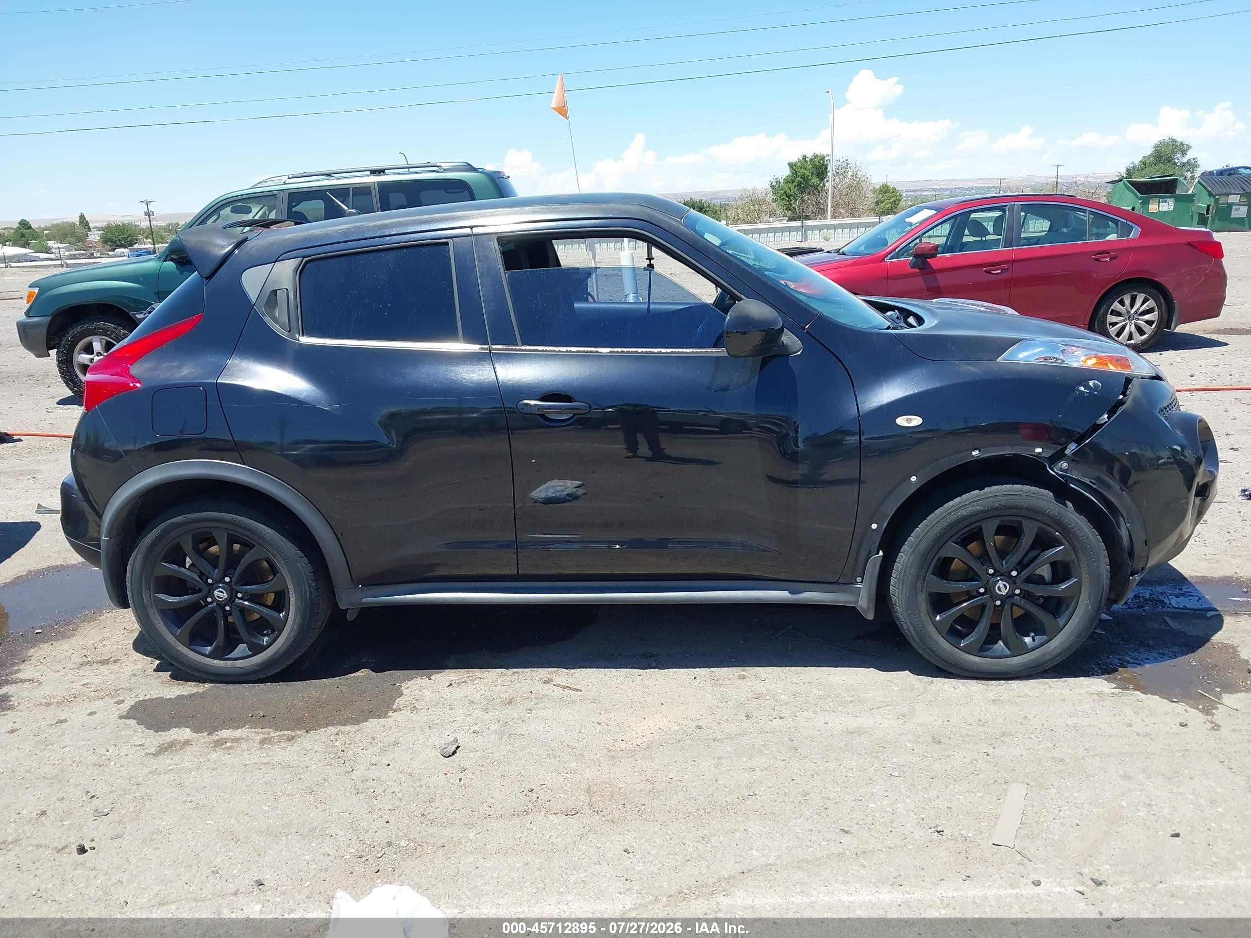 2014 Nissan Juke S Черный vin: JN8AF5MV4ET482794