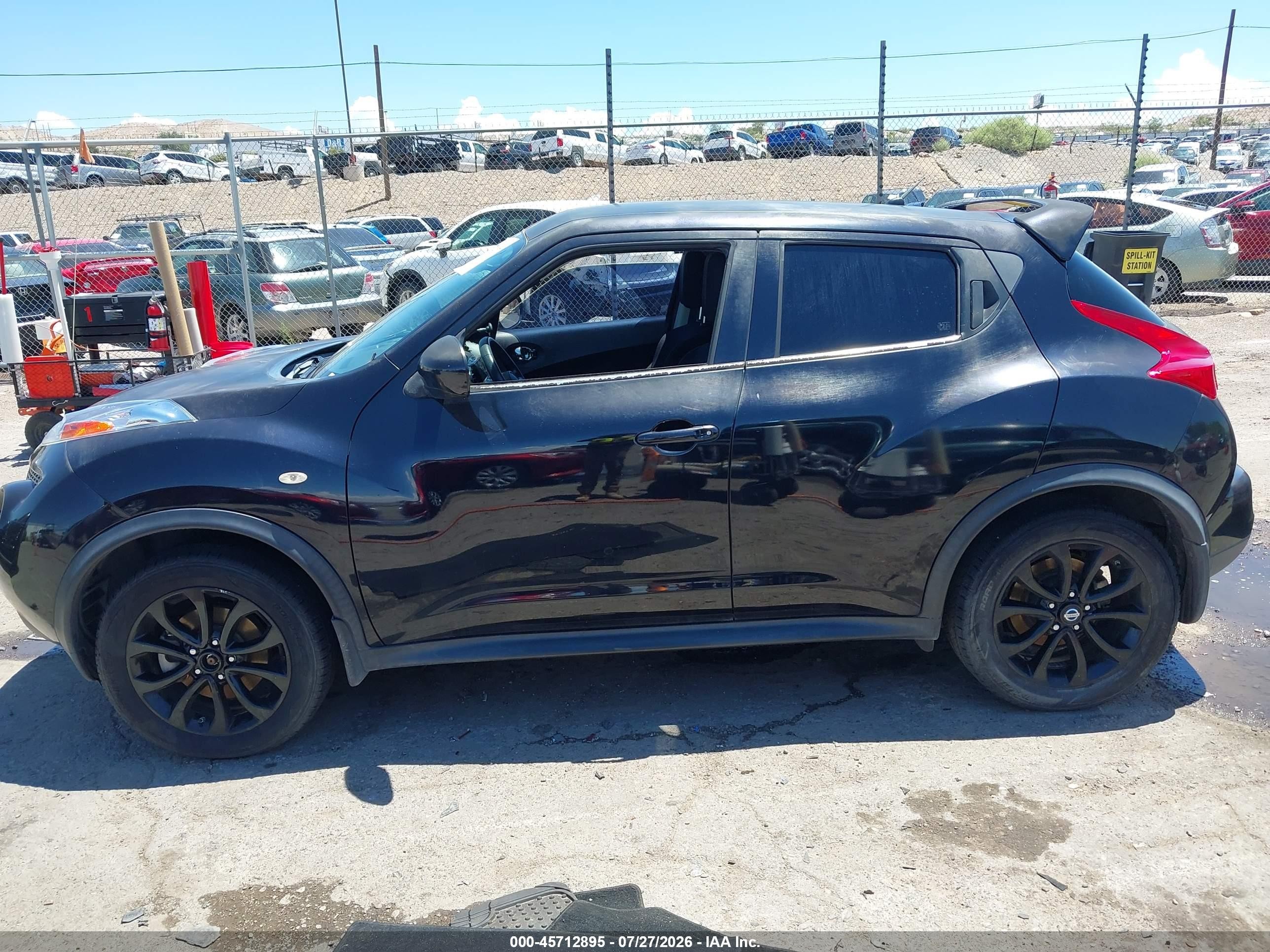 2014 Nissan Juke S Черный vin: JN8AF5MV4ET482794