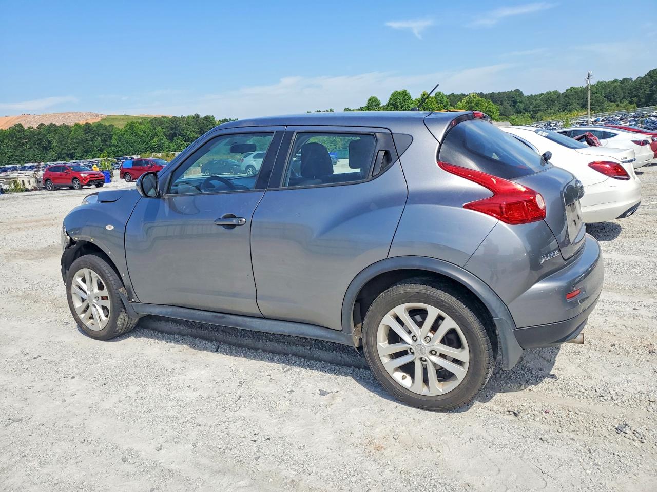 2014 Nissan Juke S Gray vin: JN8AF5MV4ET483265