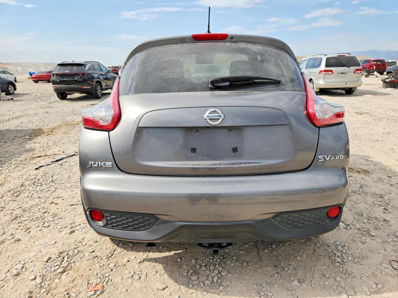 2015 Nissan Juke Sv Серый vin: JN8AF5MV4FT551212