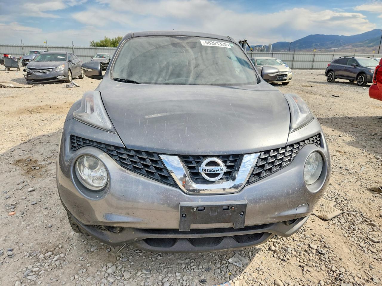 2015 Nissan Juke Sv Серый vin: JN8AF5MV4FT551212