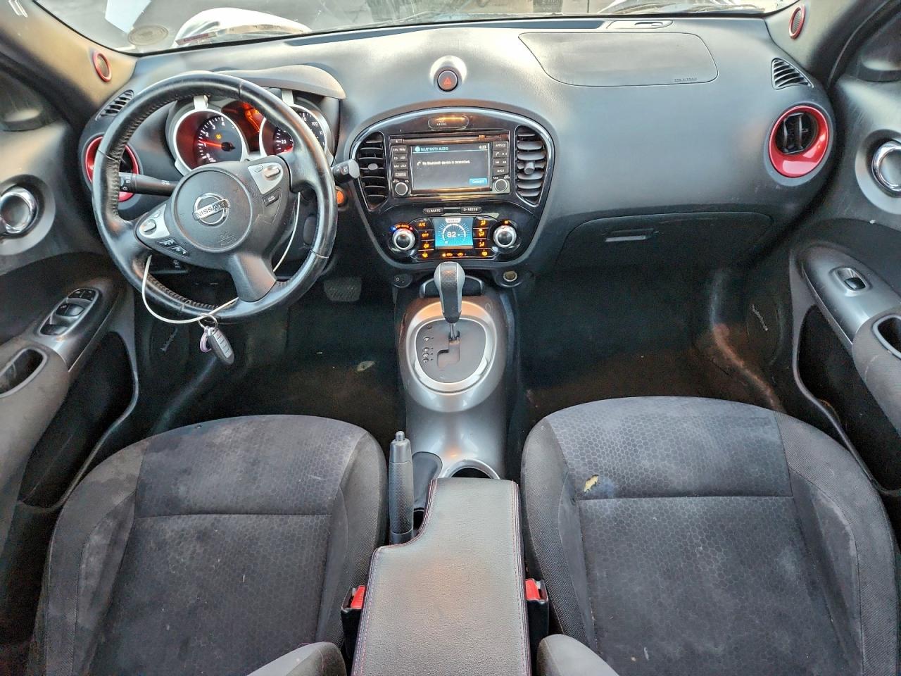 2015 Nissan Juke Sv White vin: JN8AF5MV4FT554014