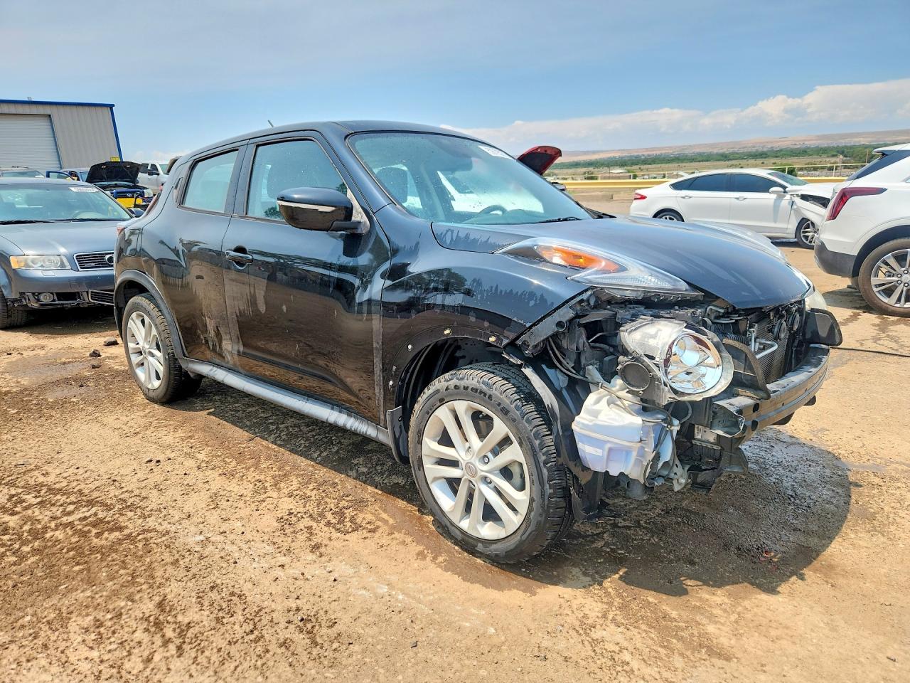 2015 Nissan Juke S Black vin: JN8AF5MV4FT562890