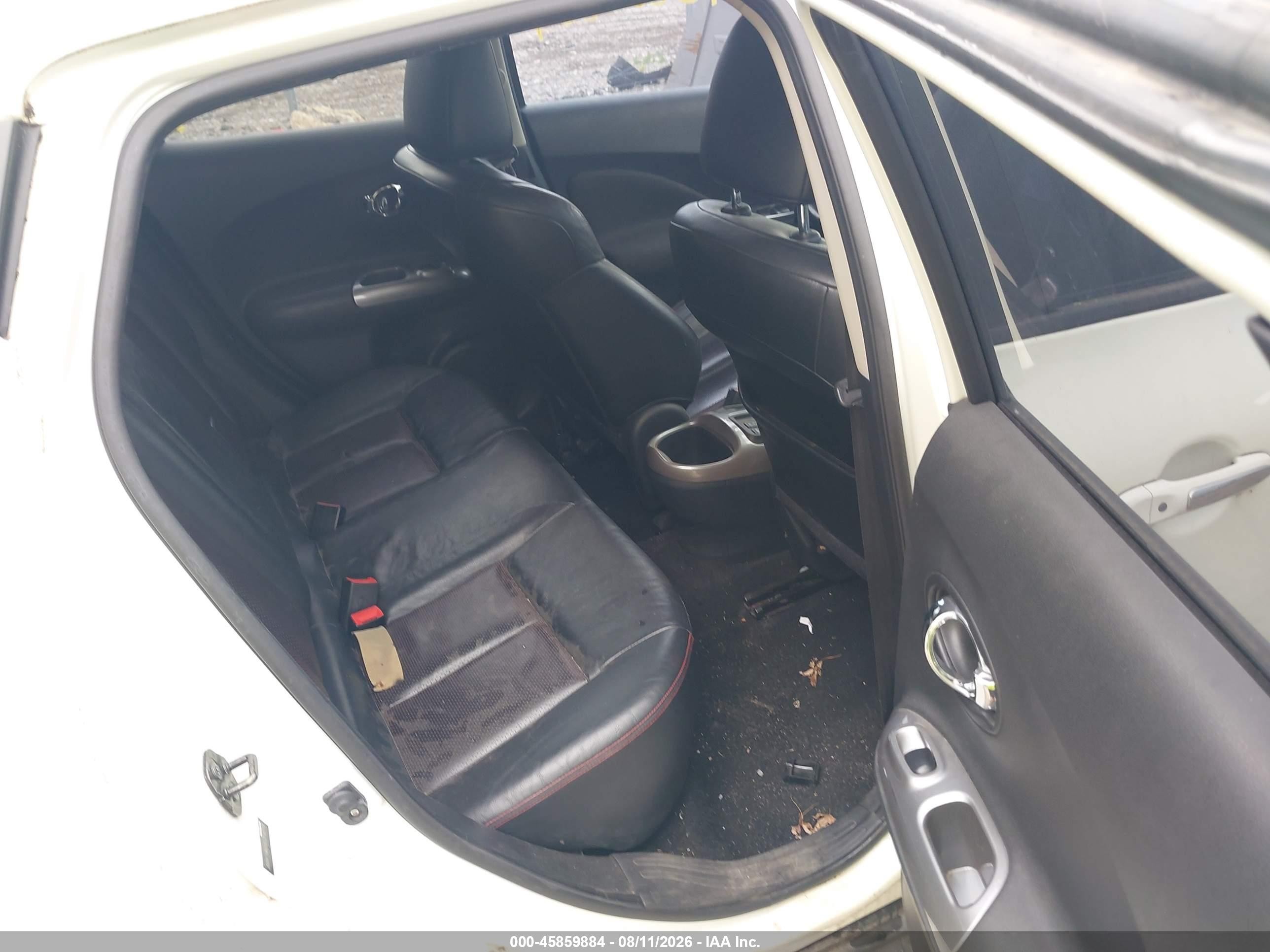 2011 Nissan Juke Sl Белый vin: JN8AF5MV5BT018778