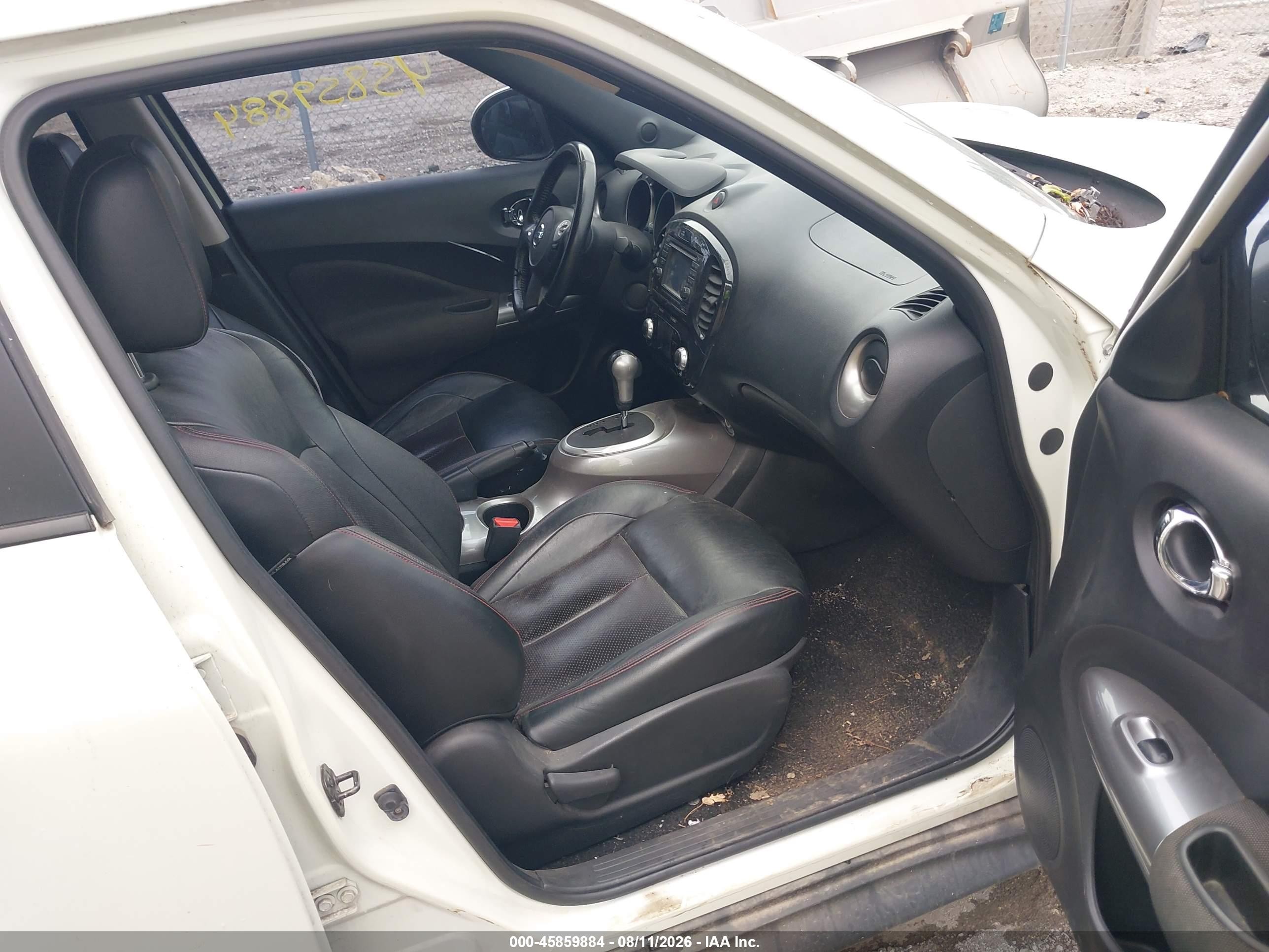 2011 Nissan Juke Sl Белый vin: JN8AF5MV5BT018778