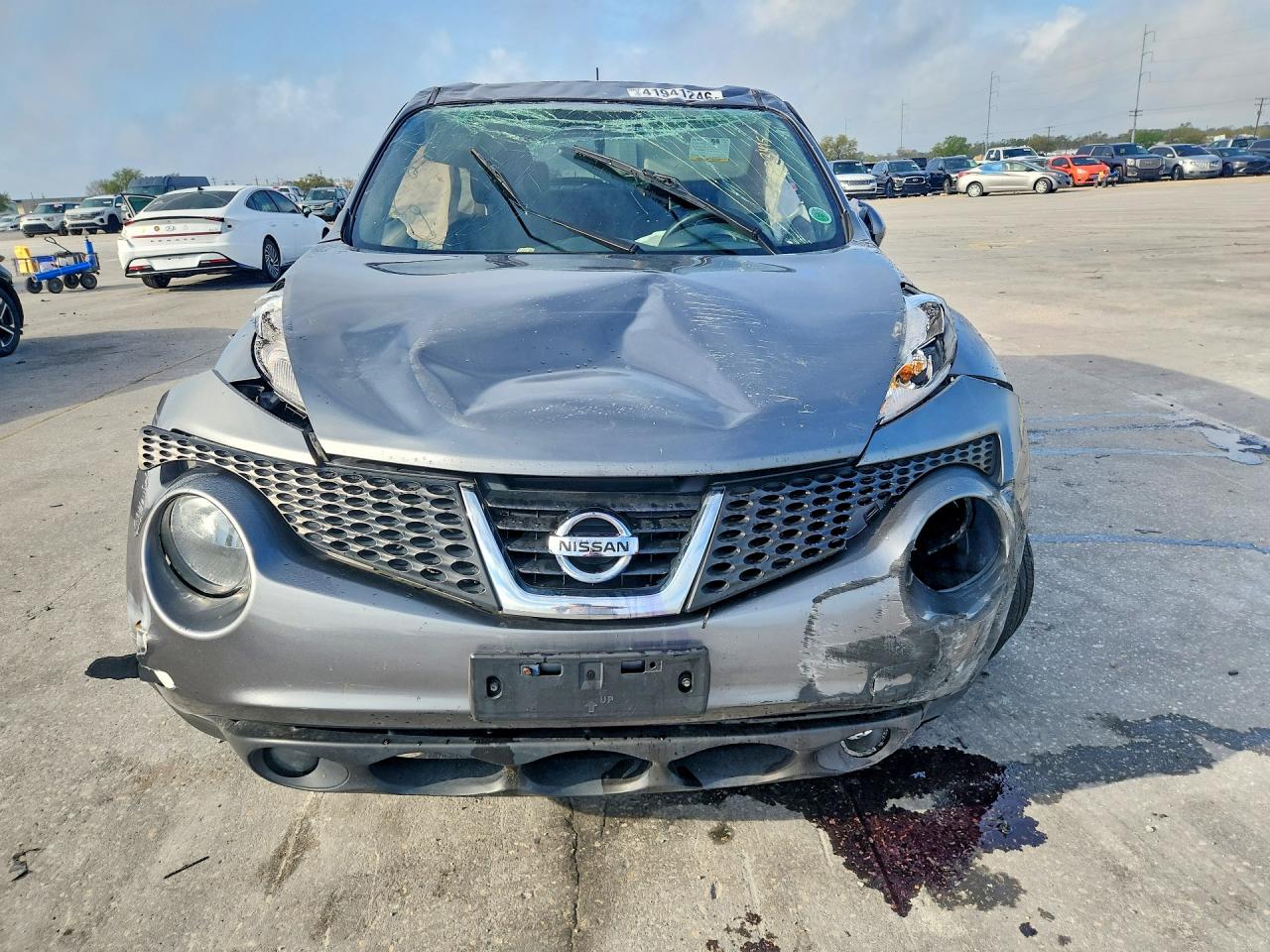 2011 Nissan Juke S Gray vin: JN8AF5MV5BT023415