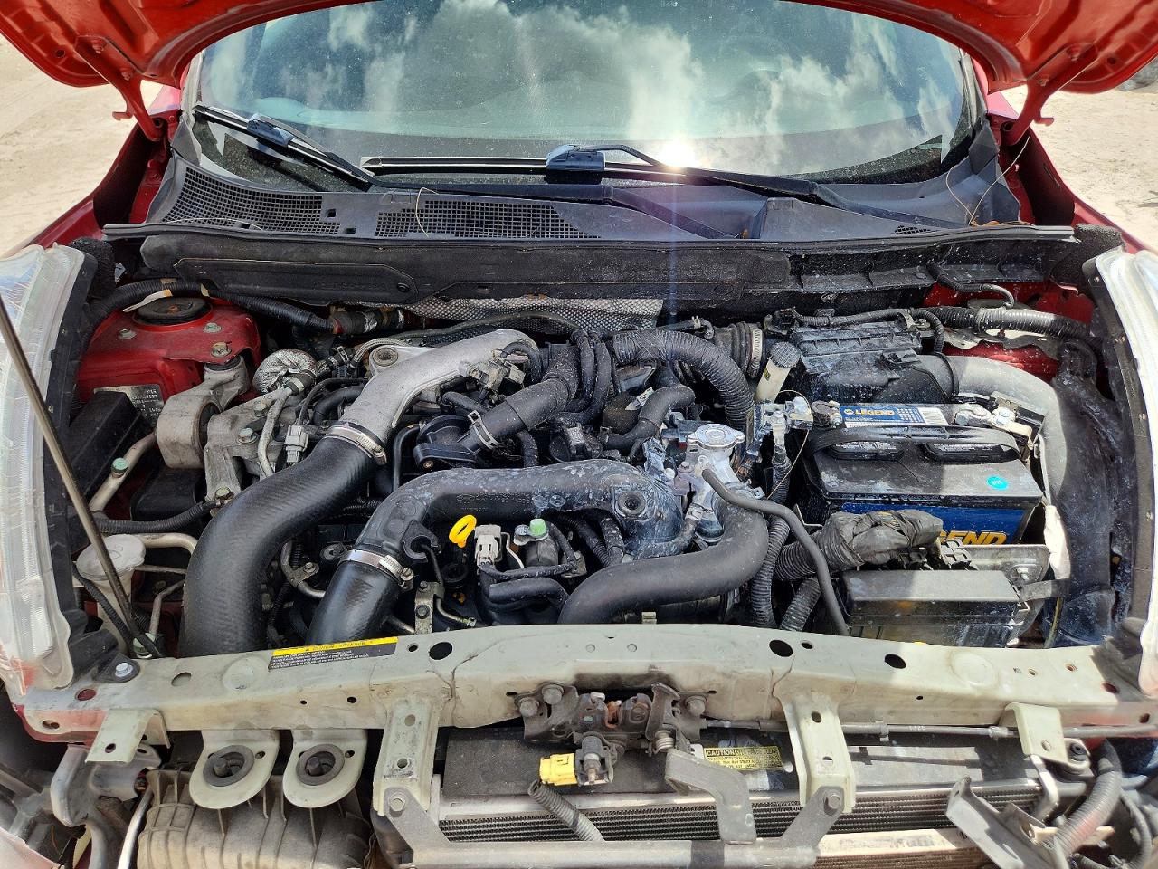 2011 Nissan Juke S Red vin: JN8AF5MV5BT028114