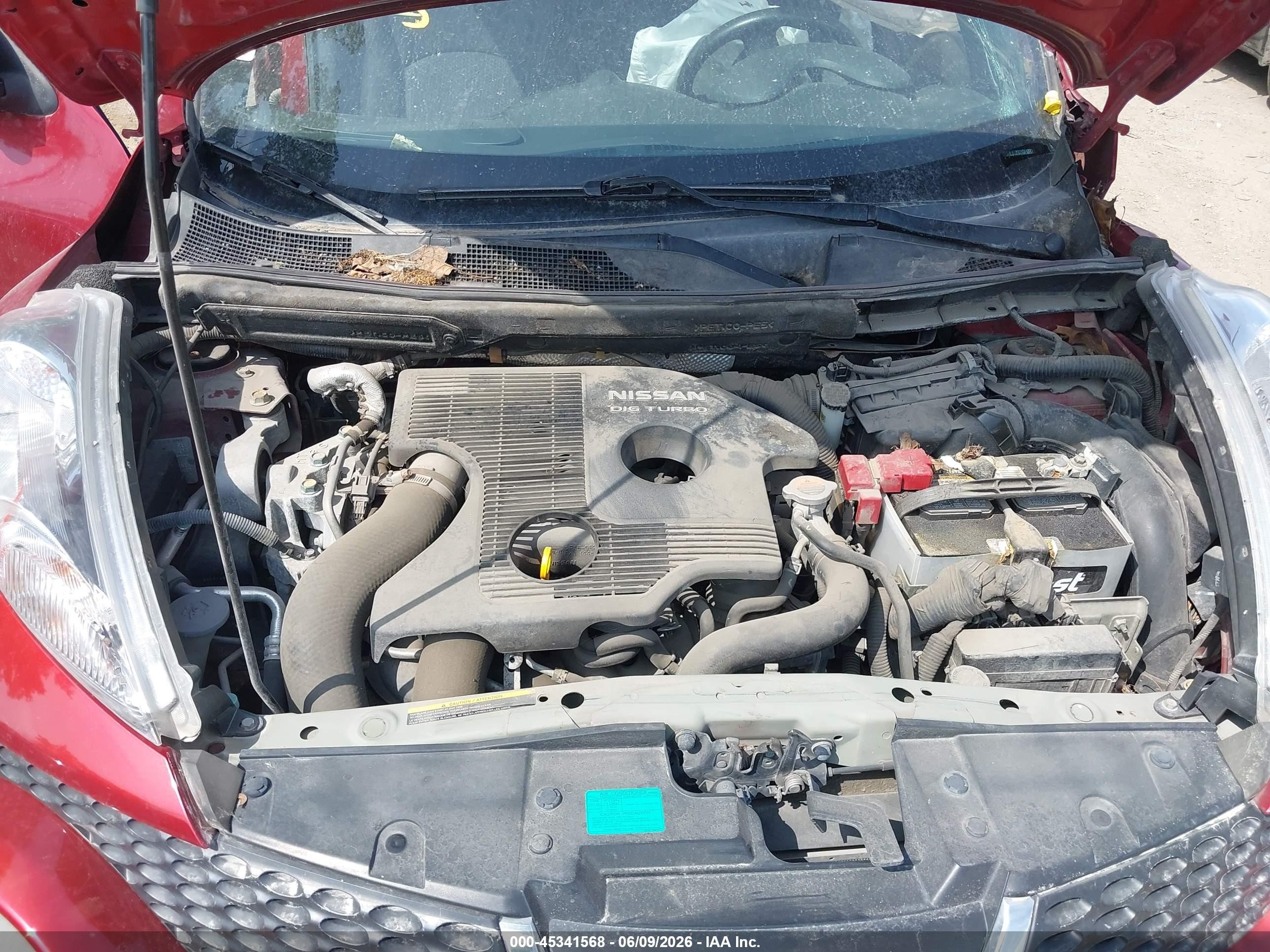 2012 Nissan Juke Sv Red vin: JN8AF5MV5CT105193