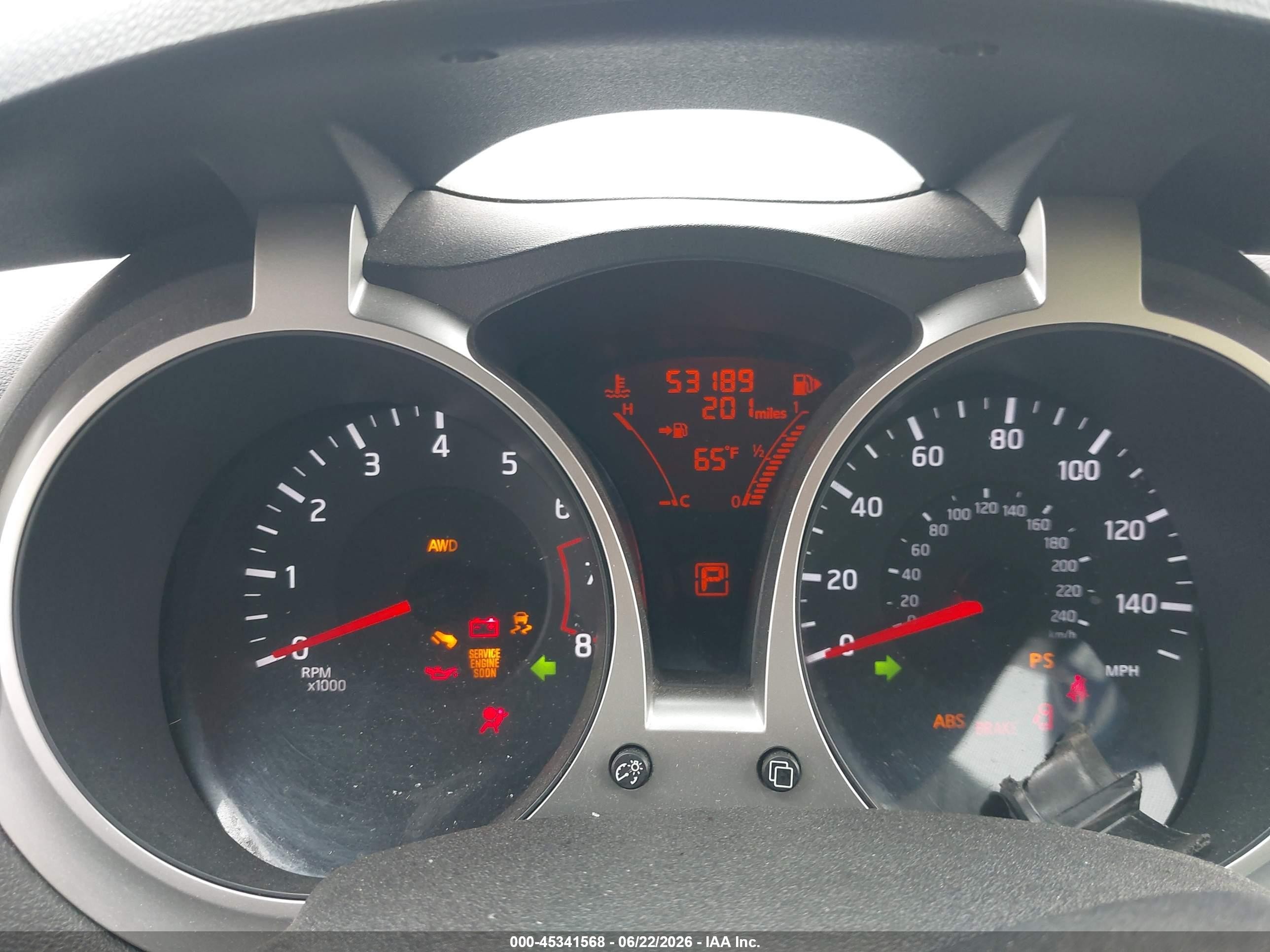 2012 Nissan Juke Sv Red vin: JN8AF5MV5CT105193