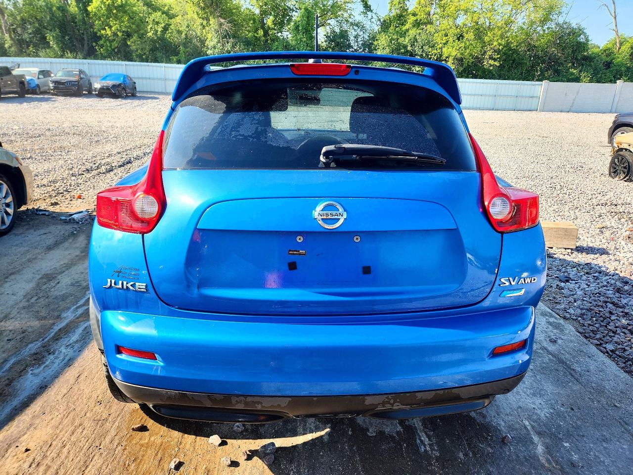 2012 Nissan Juke S Blue vin: JN8AF5MV5CT113374
