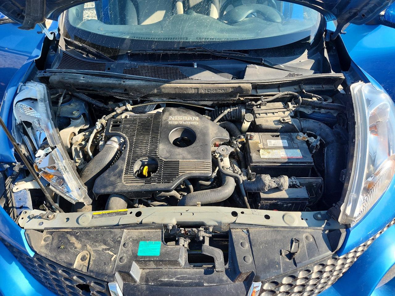 2012 Nissan Juke S Blue vin: JN8AF5MV5CT113374