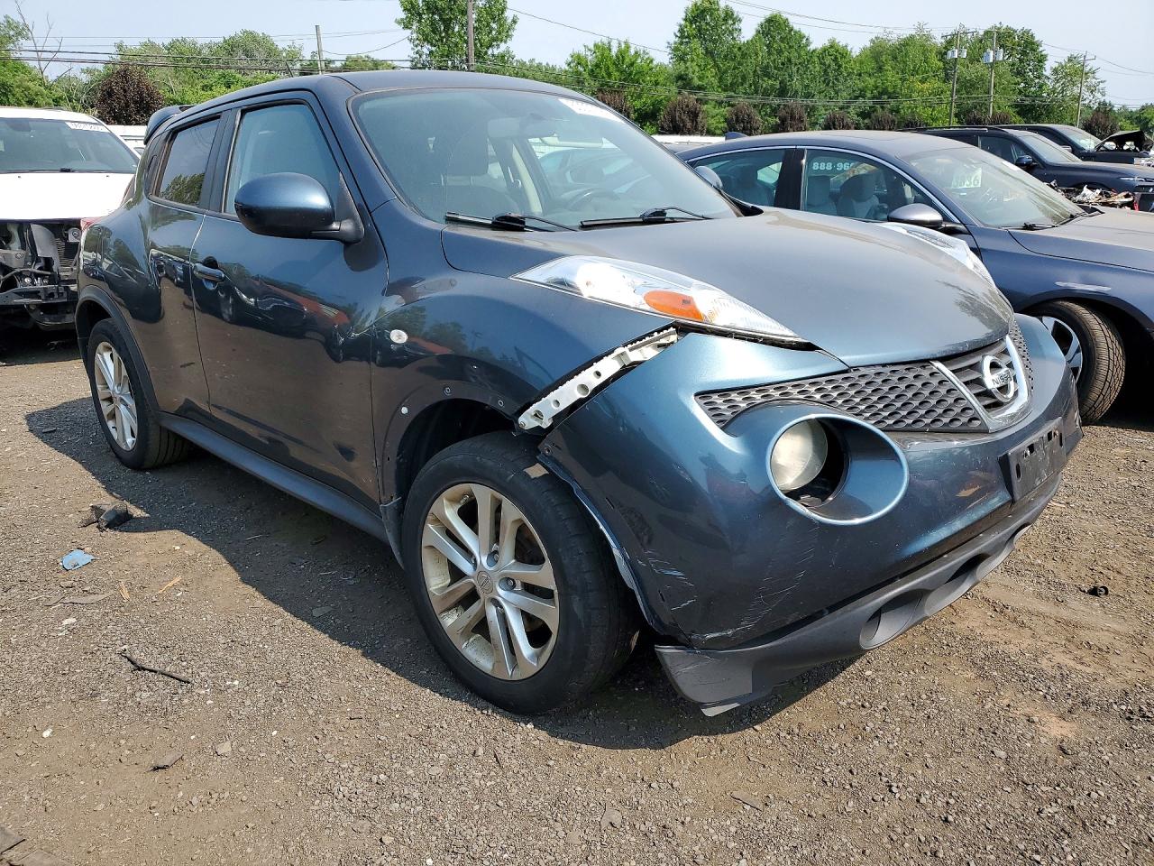 2012 Nissan Juke S Teal vin: JN8AF5MV5CT113620