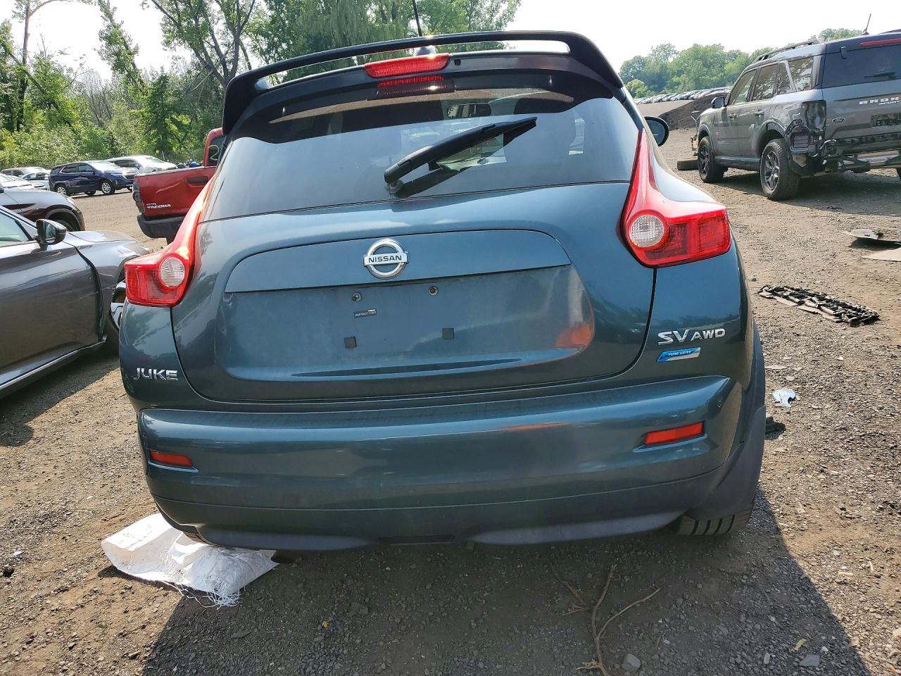 2012 Nissan Juke S Teal vin: JN8AF5MV5CT113620