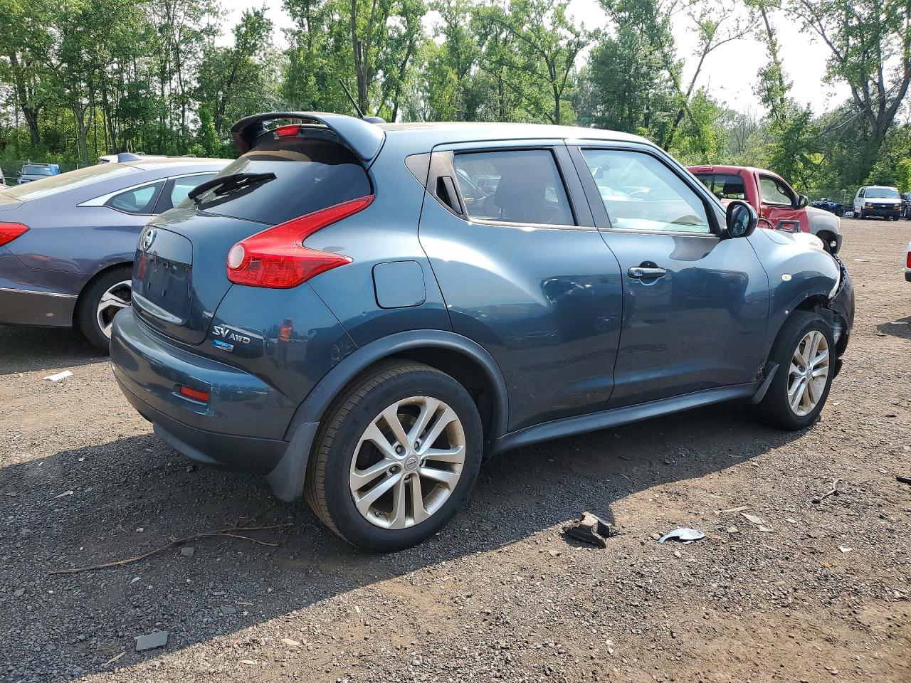 2012 Nissan Juke S Teal vin: JN8AF5MV5CT113620