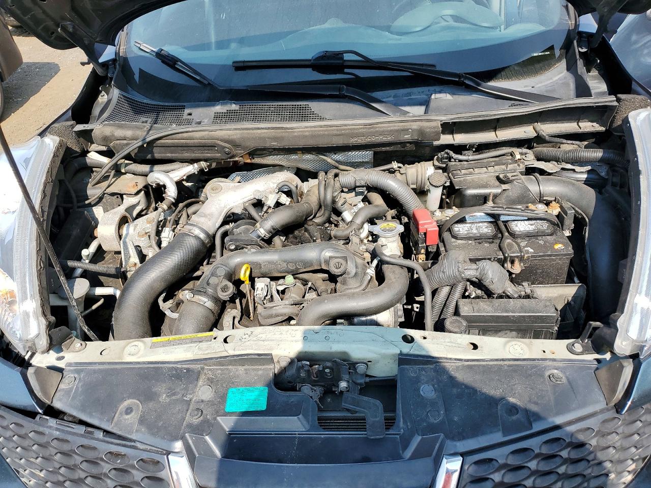 2012 Nissan Juke S Teal vin: JN8AF5MV5CT113620