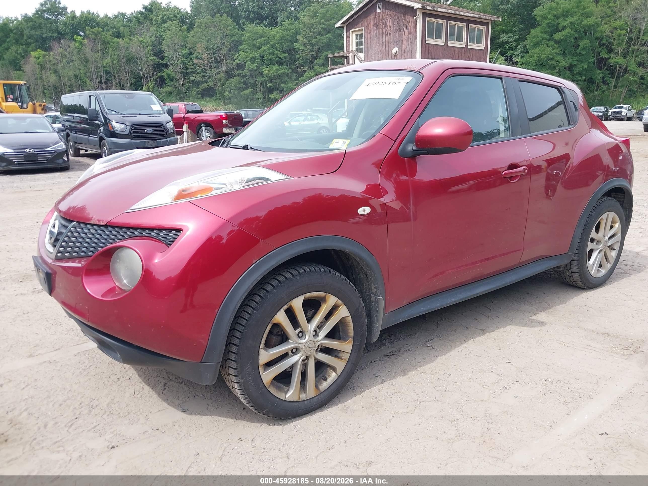 2012 Nissan Juke Sl Red vin: JN8AF5MV5CT114542