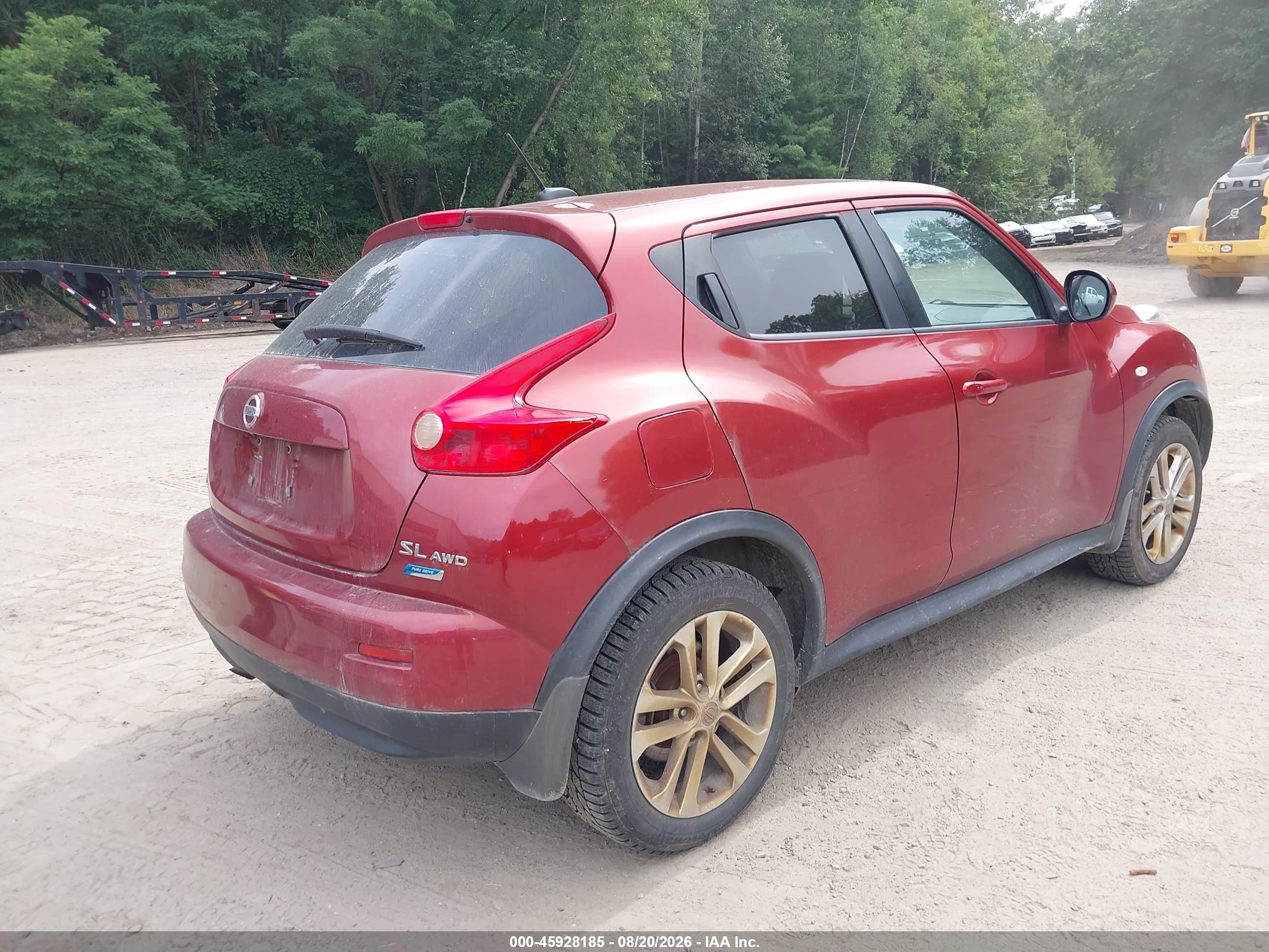 2012 Nissan Juke Sl Red vin: JN8AF5MV5CT114542
