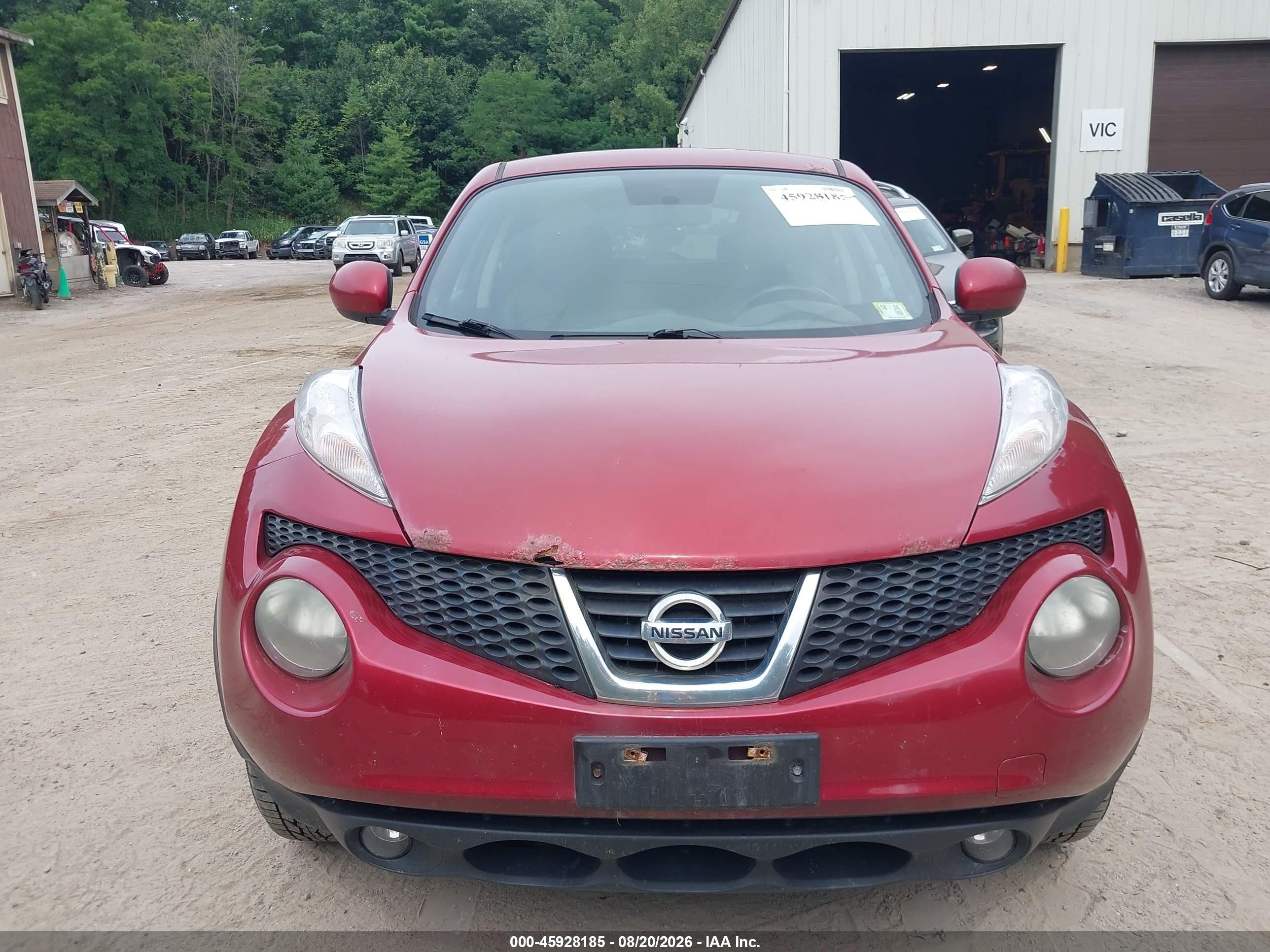 2012 Nissan Juke Sl Red vin: JN8AF5MV5CT114542