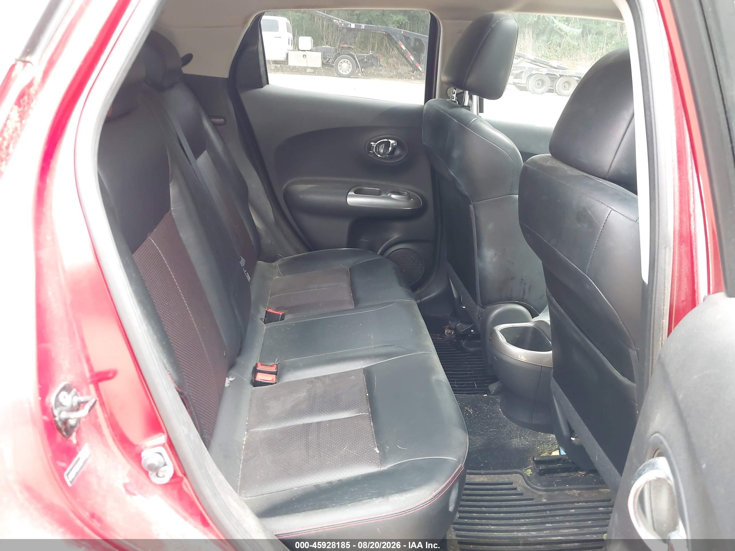 2012 Nissan Juke Sl Red vin: JN8AF5MV5CT114542