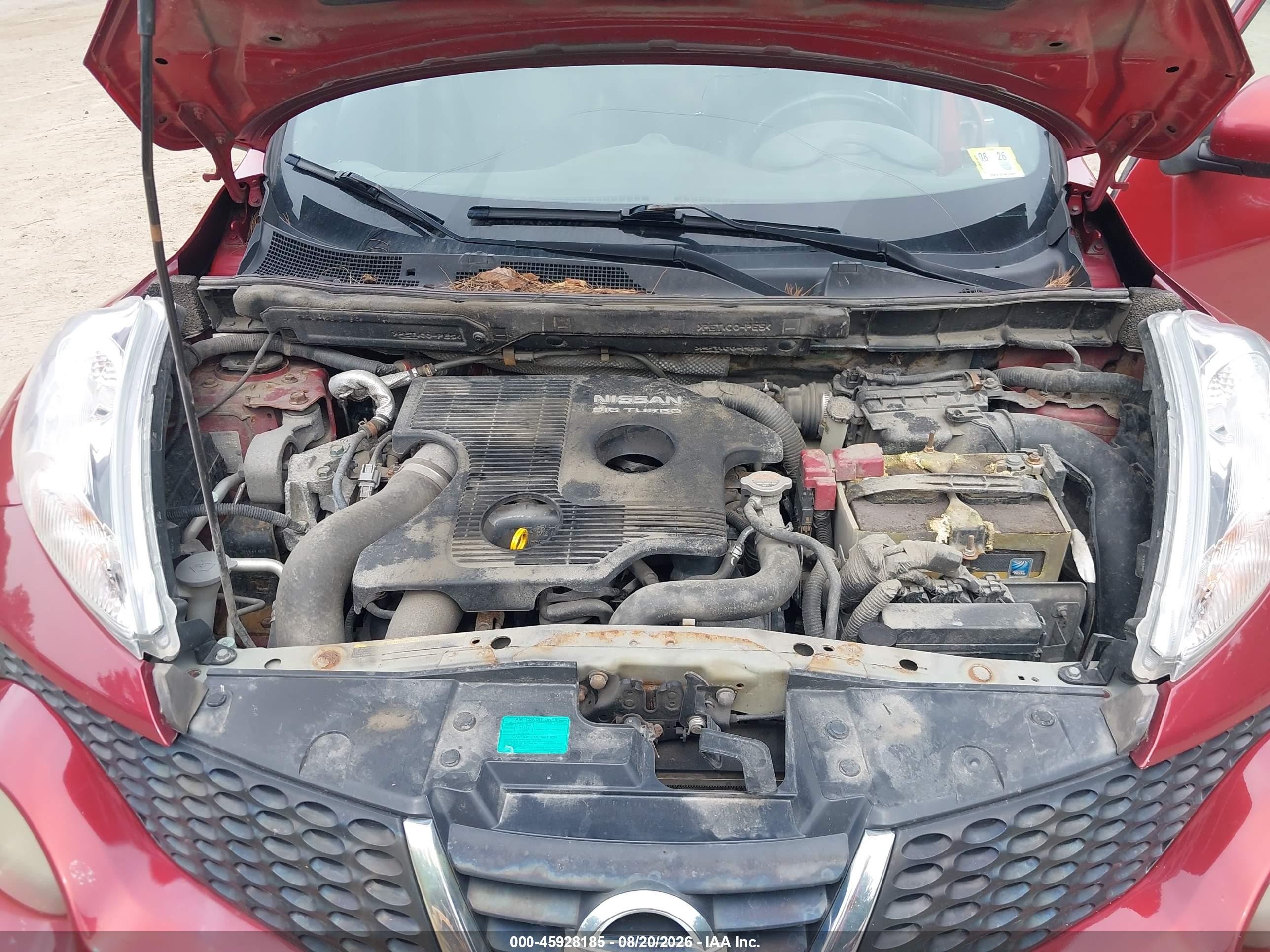 2012 Nissan Juke Sl Red vin: JN8AF5MV5CT114542