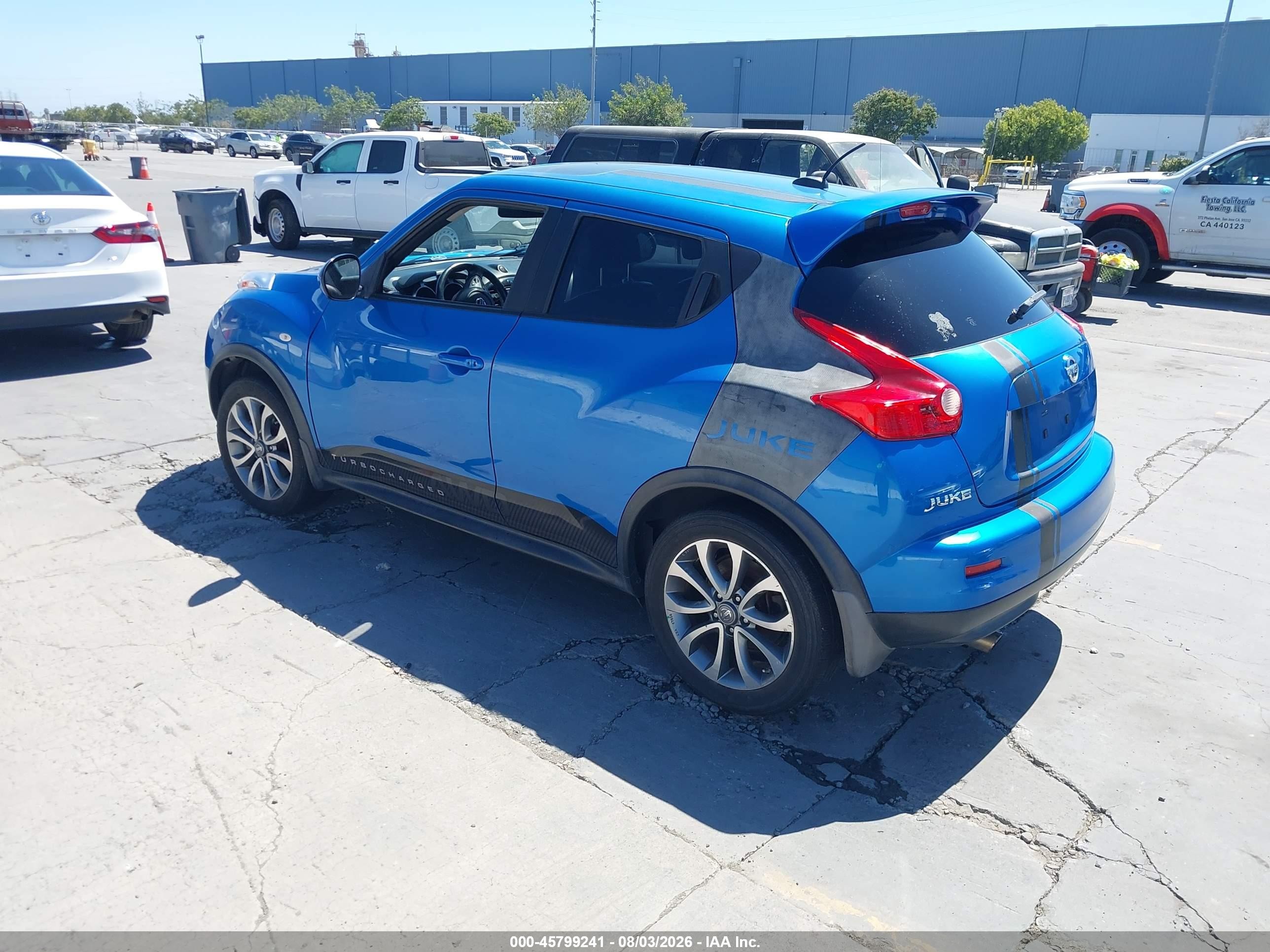 2012 Nissan Juke Sl Blue vin: JN8AF5MV5CT119823