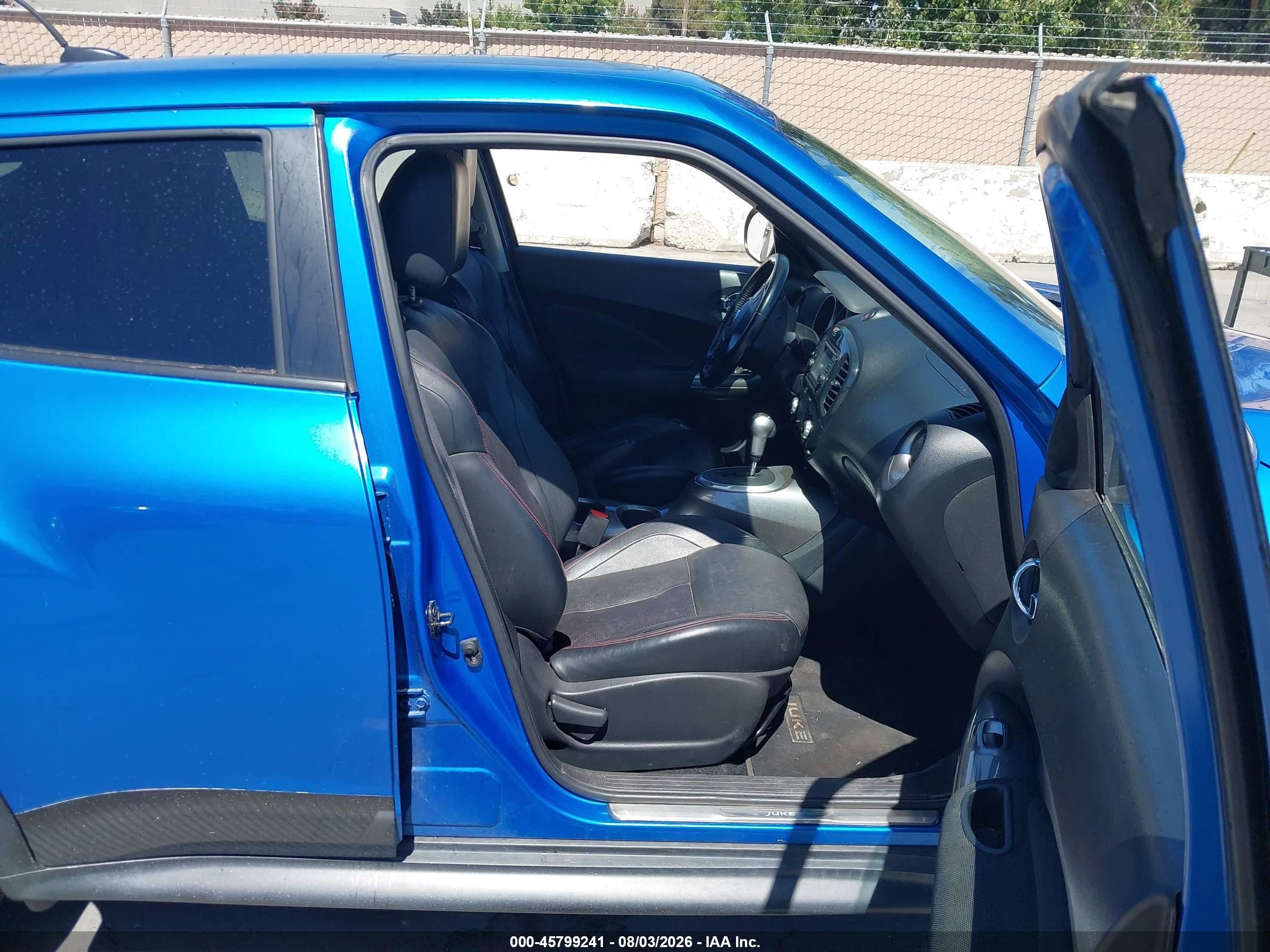 2012 Nissan Juke Sl Blue vin: JN8AF5MV5CT119823