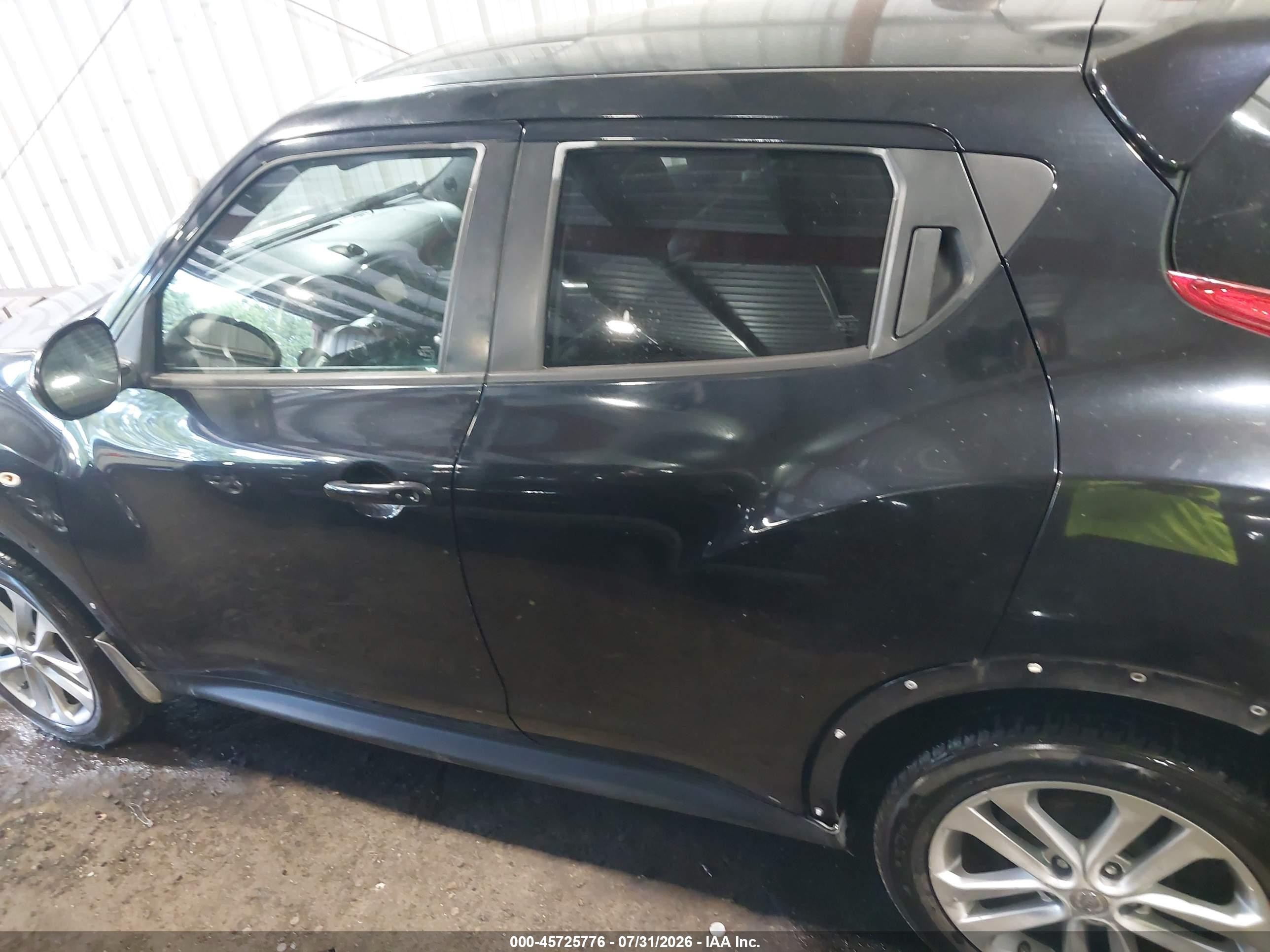 2012 Nissan Juke Sl Черный vin: JN8AF5MV5CT120342