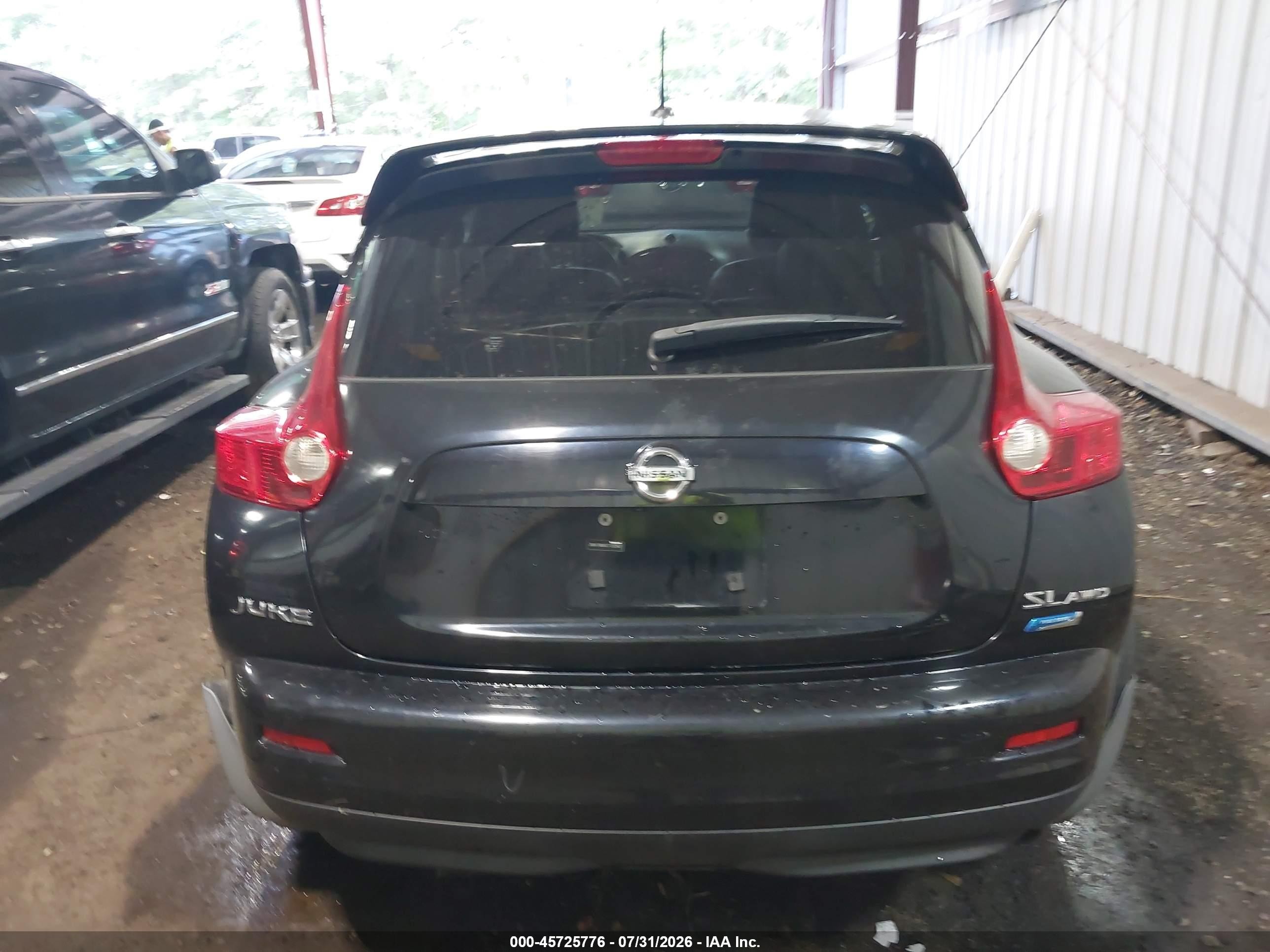 2012 Nissan Juke Sl Черный vin: JN8AF5MV5CT120342