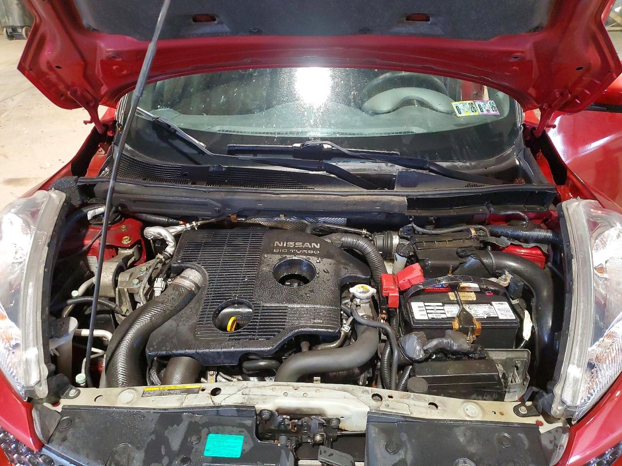2012 Nissan Juke S Красный vin: JN8AF5MV5CT120924