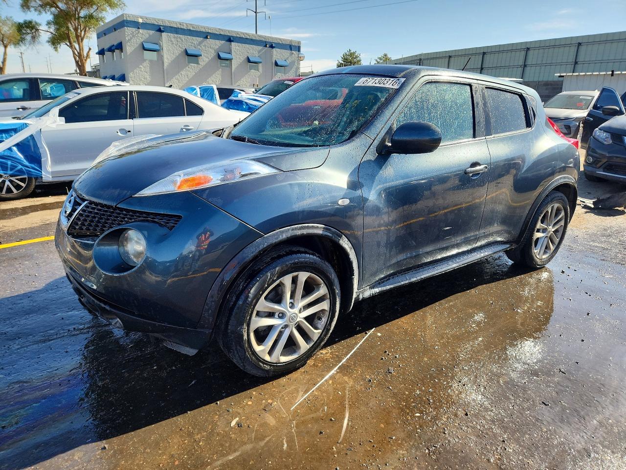 2012 Nissan Juke S Gray vin: JN8AF5MV5CT125704