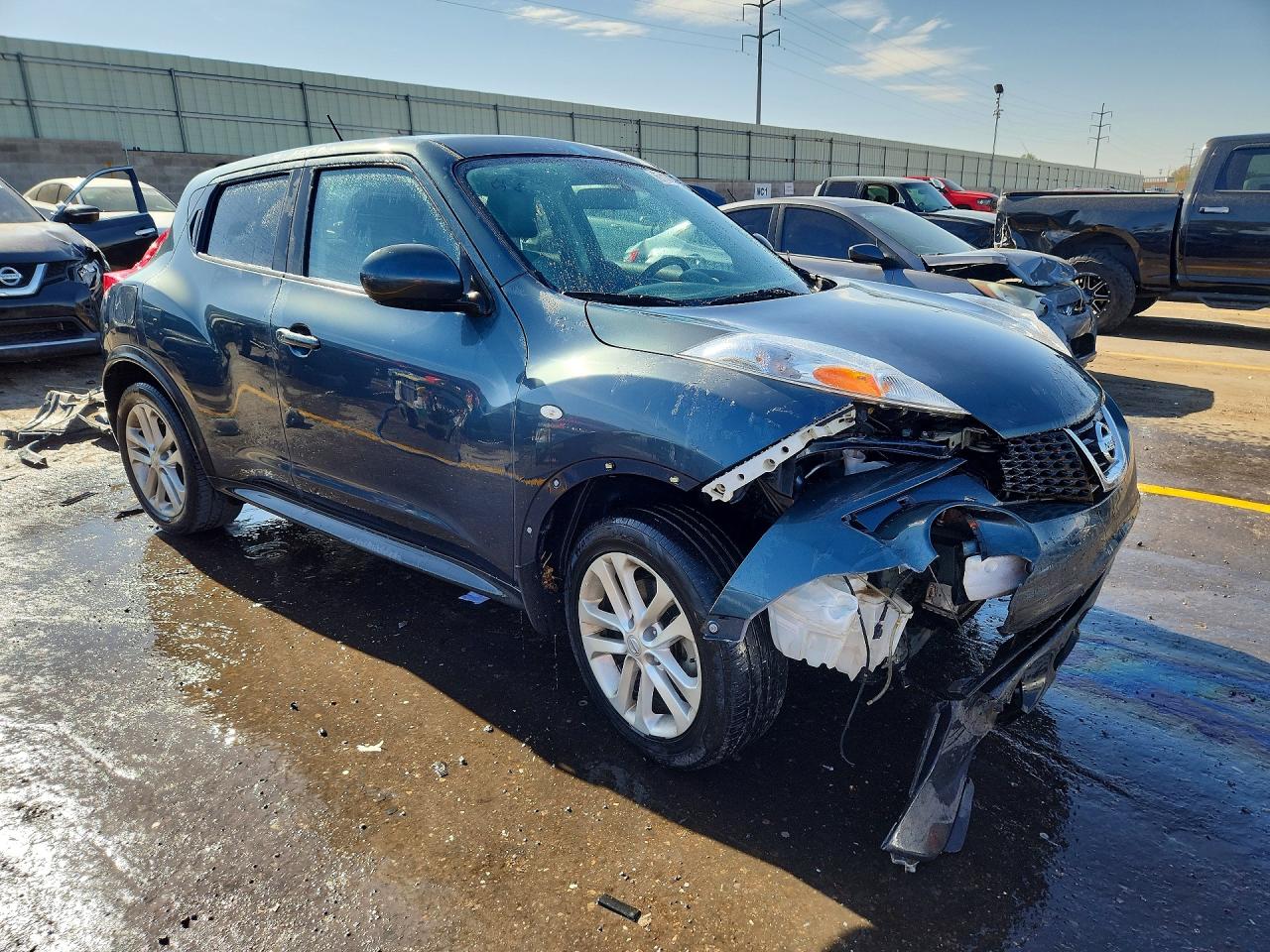 2012 Nissan Juke S Gray vin: JN8AF5MV5CT125704