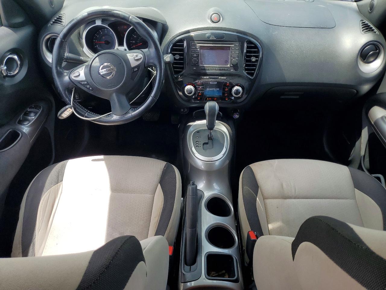 2013 Nissan Juke S White vin: JN8AF5MV5DT205456