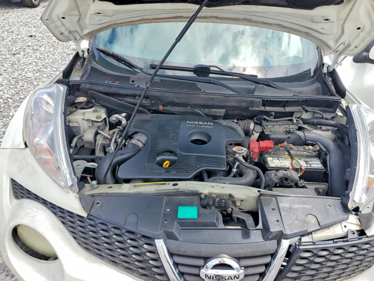 2013 Nissan Juke S White vin: JN8AF5MV5DT205456
