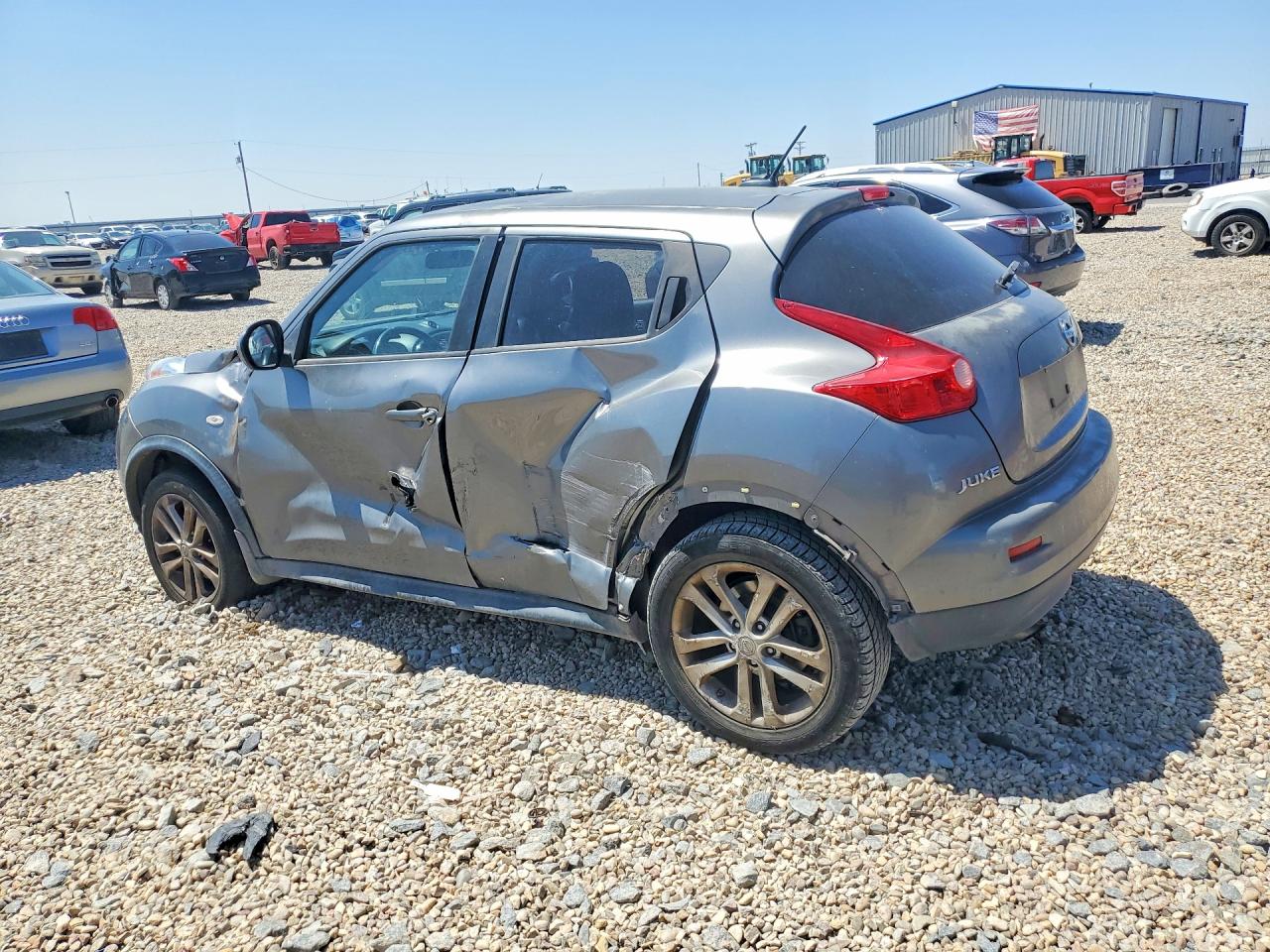 2013 Nissan Juke Gray vin: JN8AF5MV5DT206039