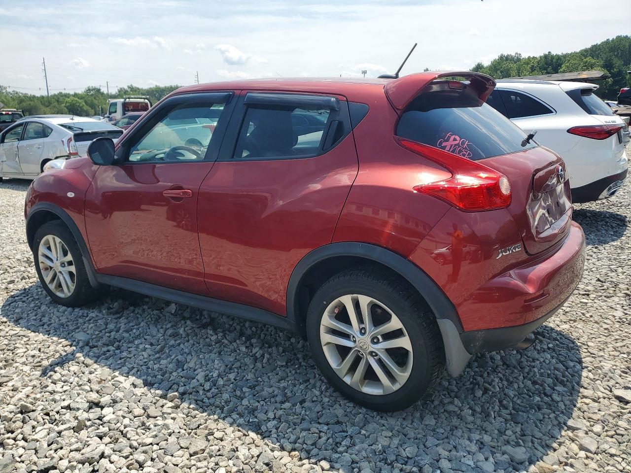 2013 Nissan Juke S Red vin: JN8AF5MV5DT206185