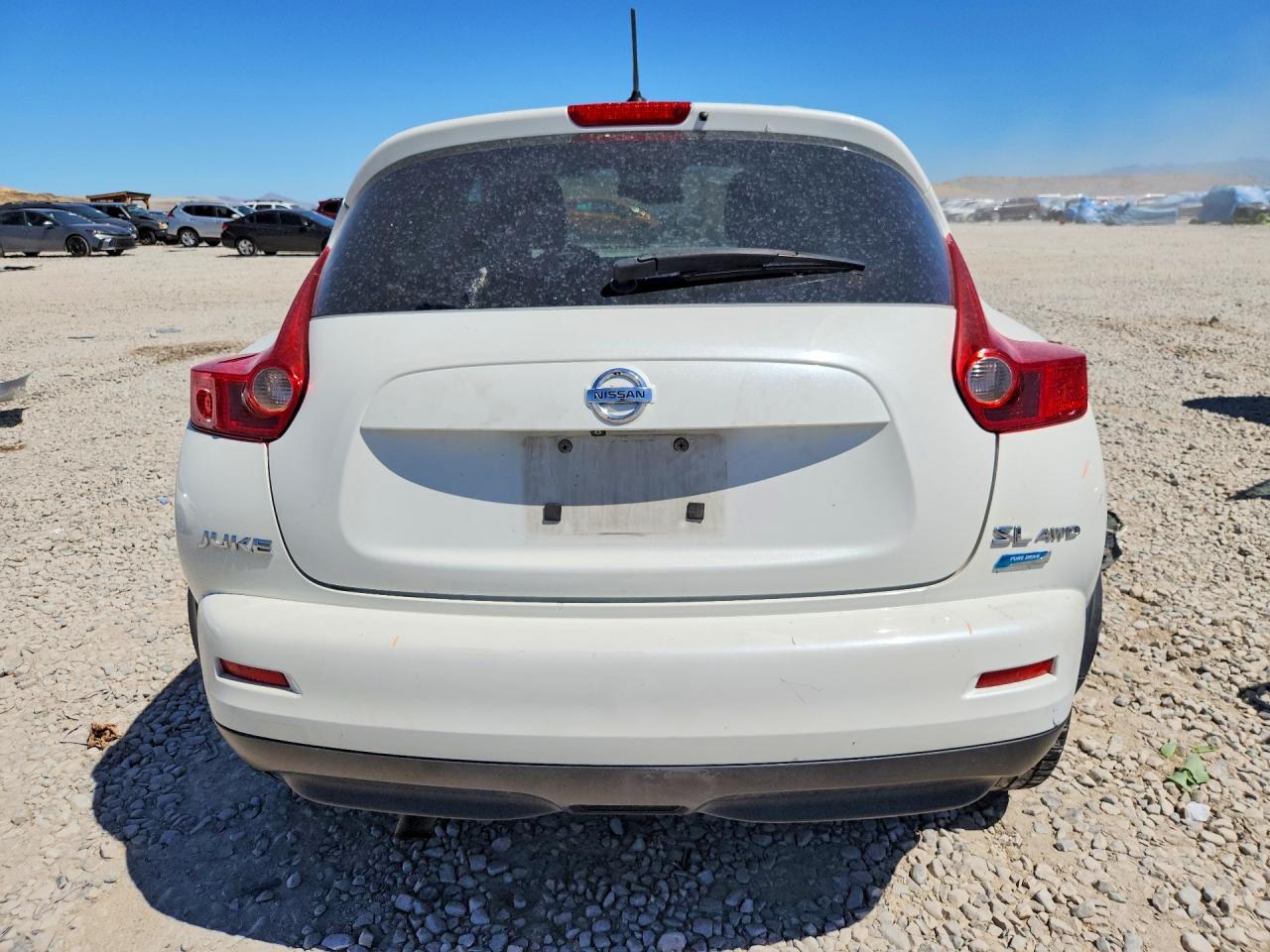 2013 Nissan Juke S Белый vin: JN8AF5MV5DT212357