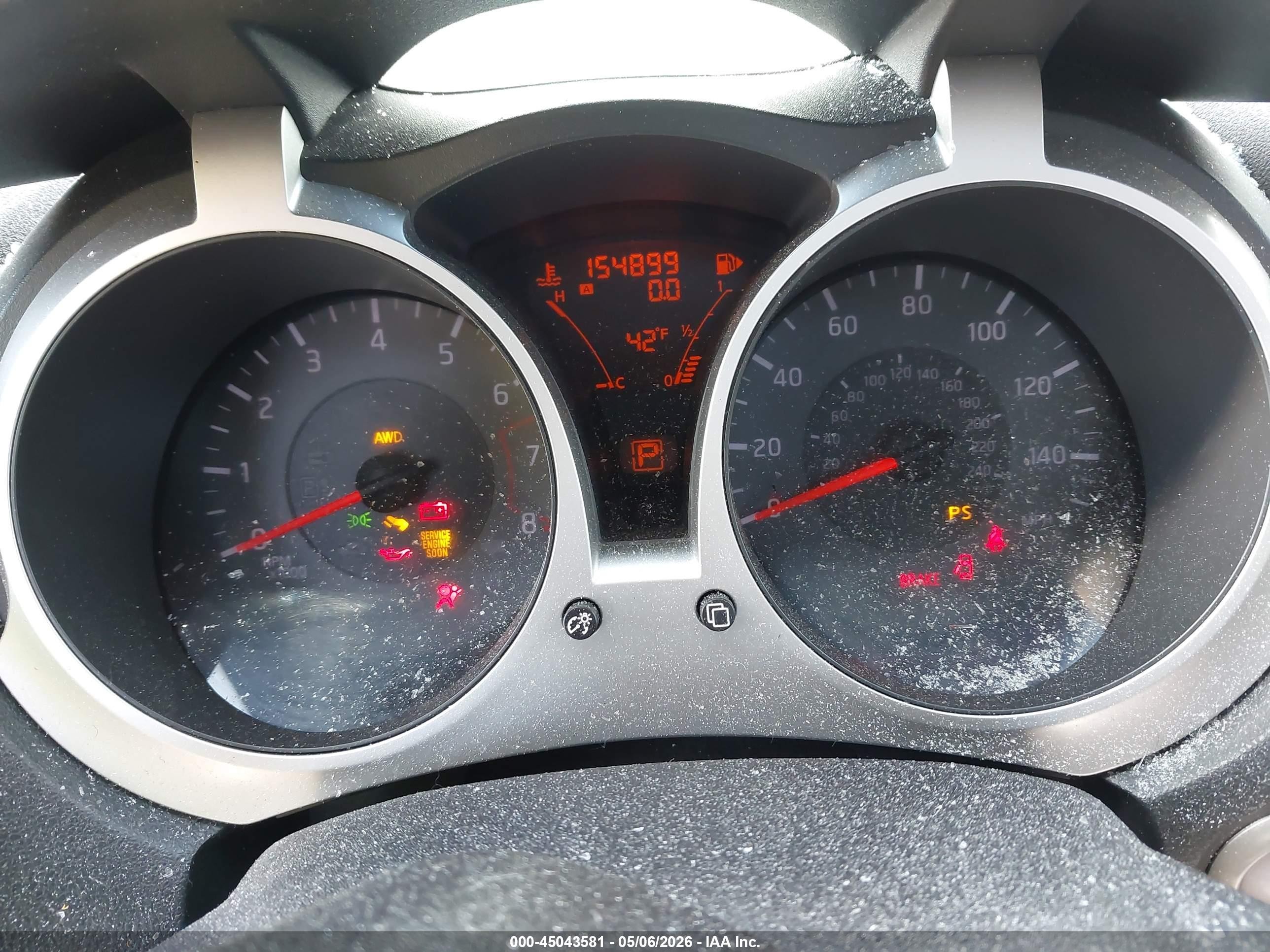 2013 Nissan Juke Sl White vin: JN8AF5MV5DT213511