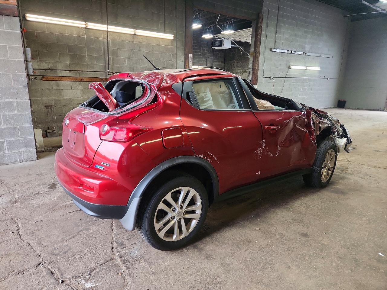 2013 Nissan Juke S Burgundy vin: JN8AF5MV5DT213749