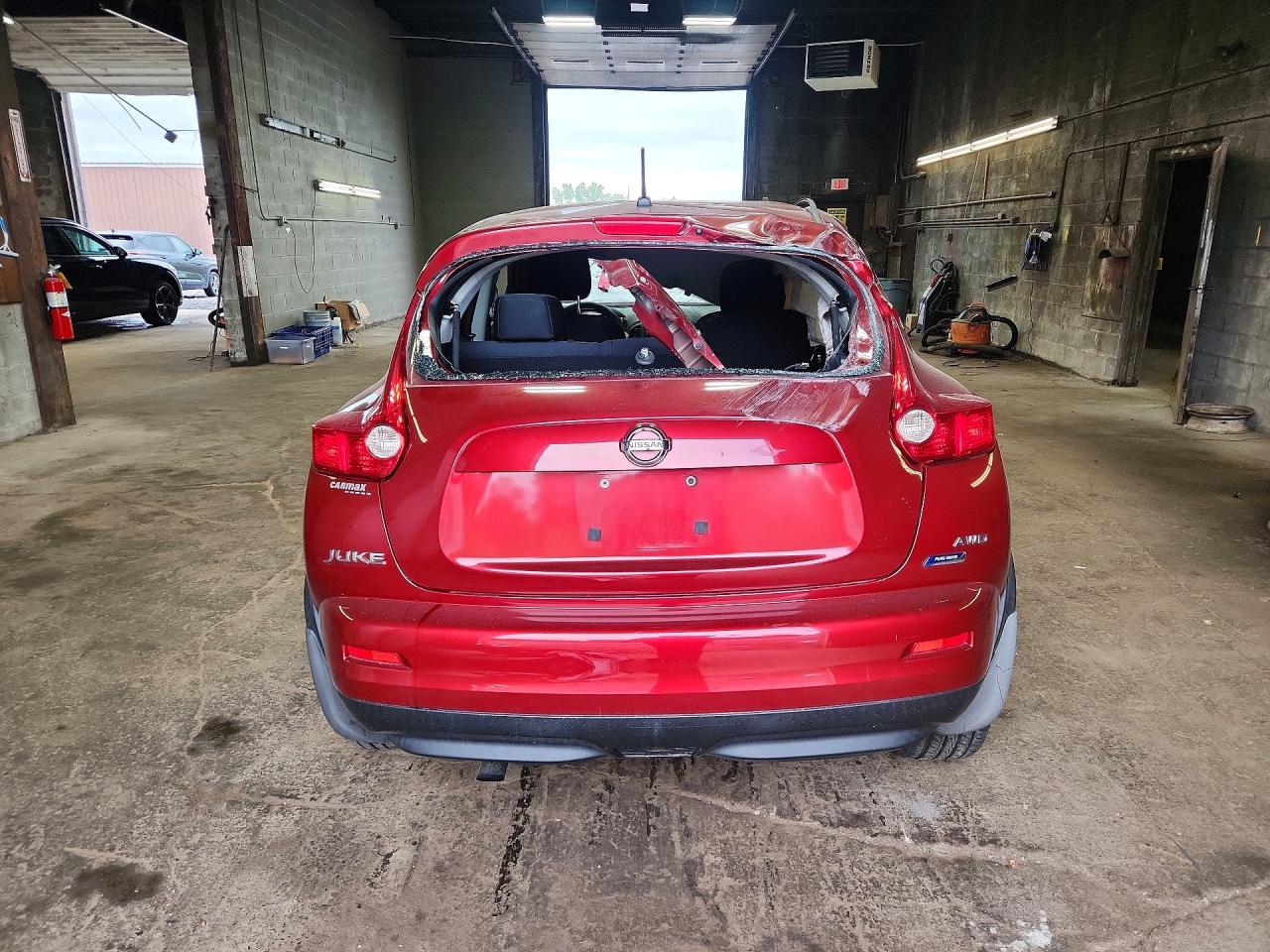 2013 Nissan Juke S Burgundy vin: JN8AF5MV5DT213749