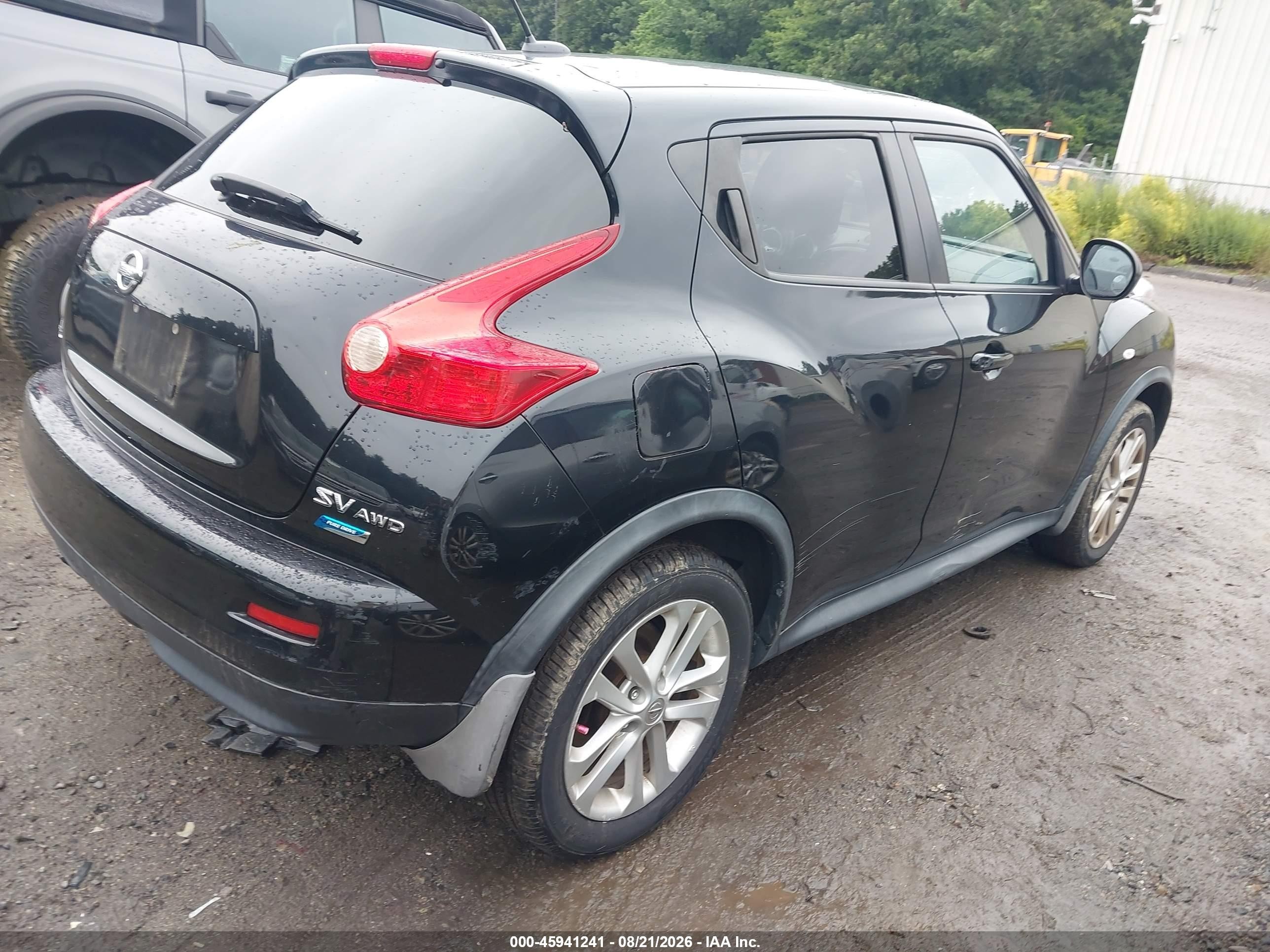 2013 Nissan Juke Sv Black vin: JN8AF5MV5DT215131