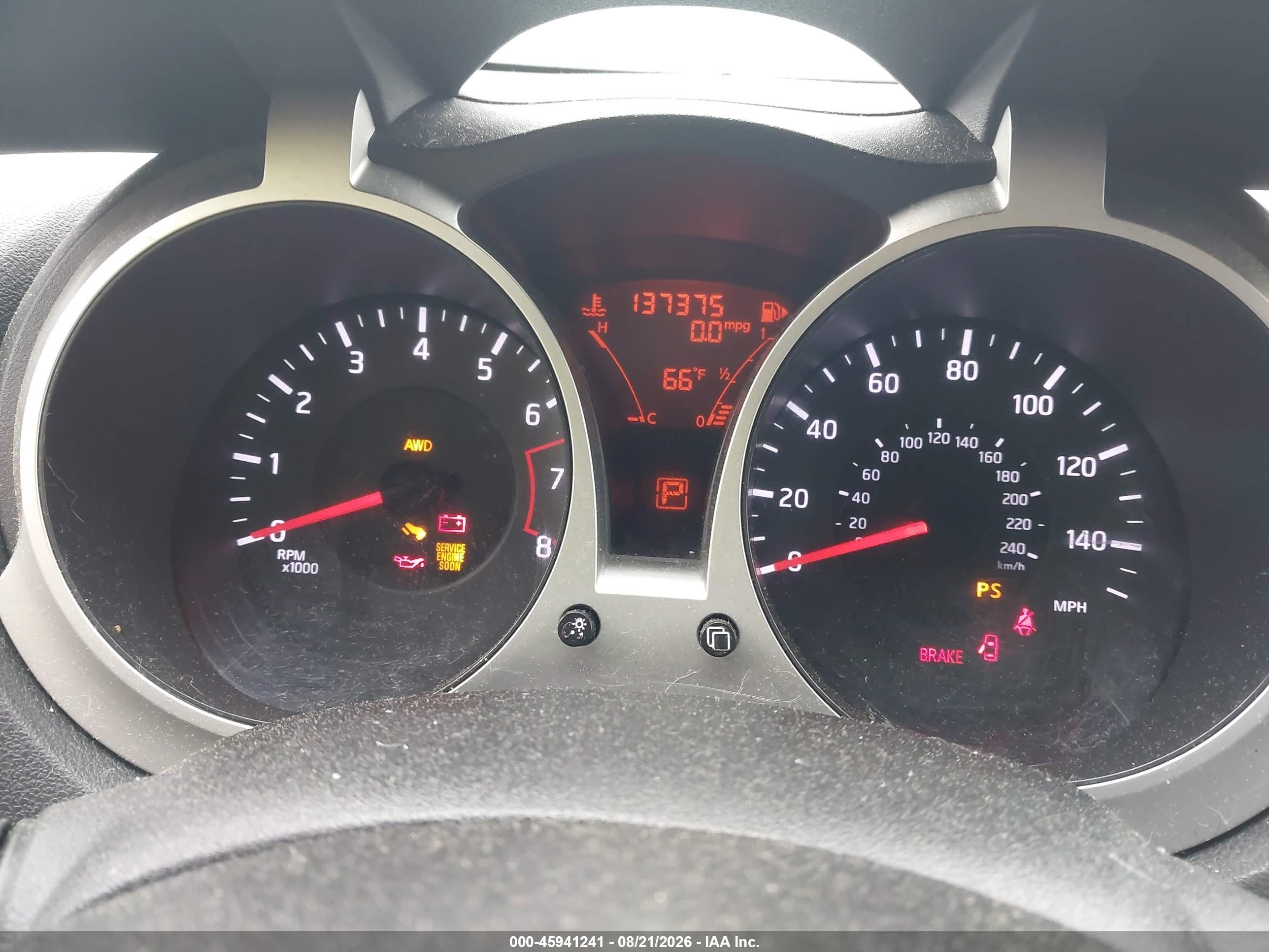 2013 Nissan Juke Sv Black vin: JN8AF5MV5DT215131