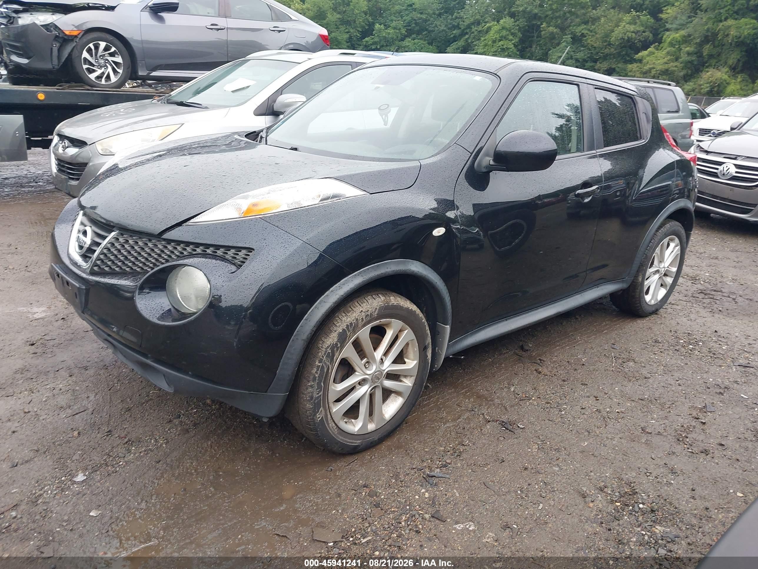 2013 Nissan Juke Sv Black vin: JN8AF5MV5DT215131