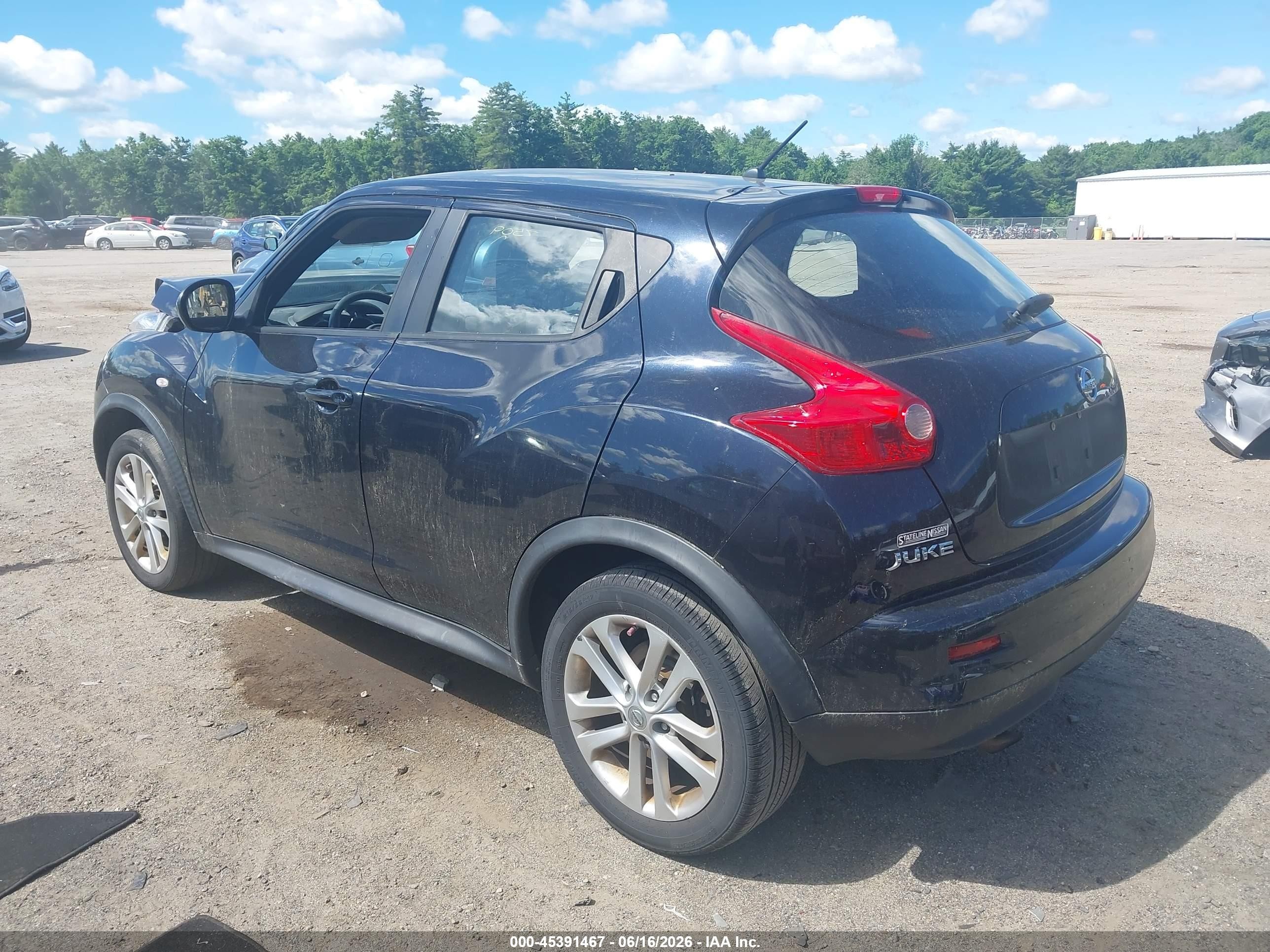 2013 Nissan Juke S Black vin: JN8AF5MV5DT217509