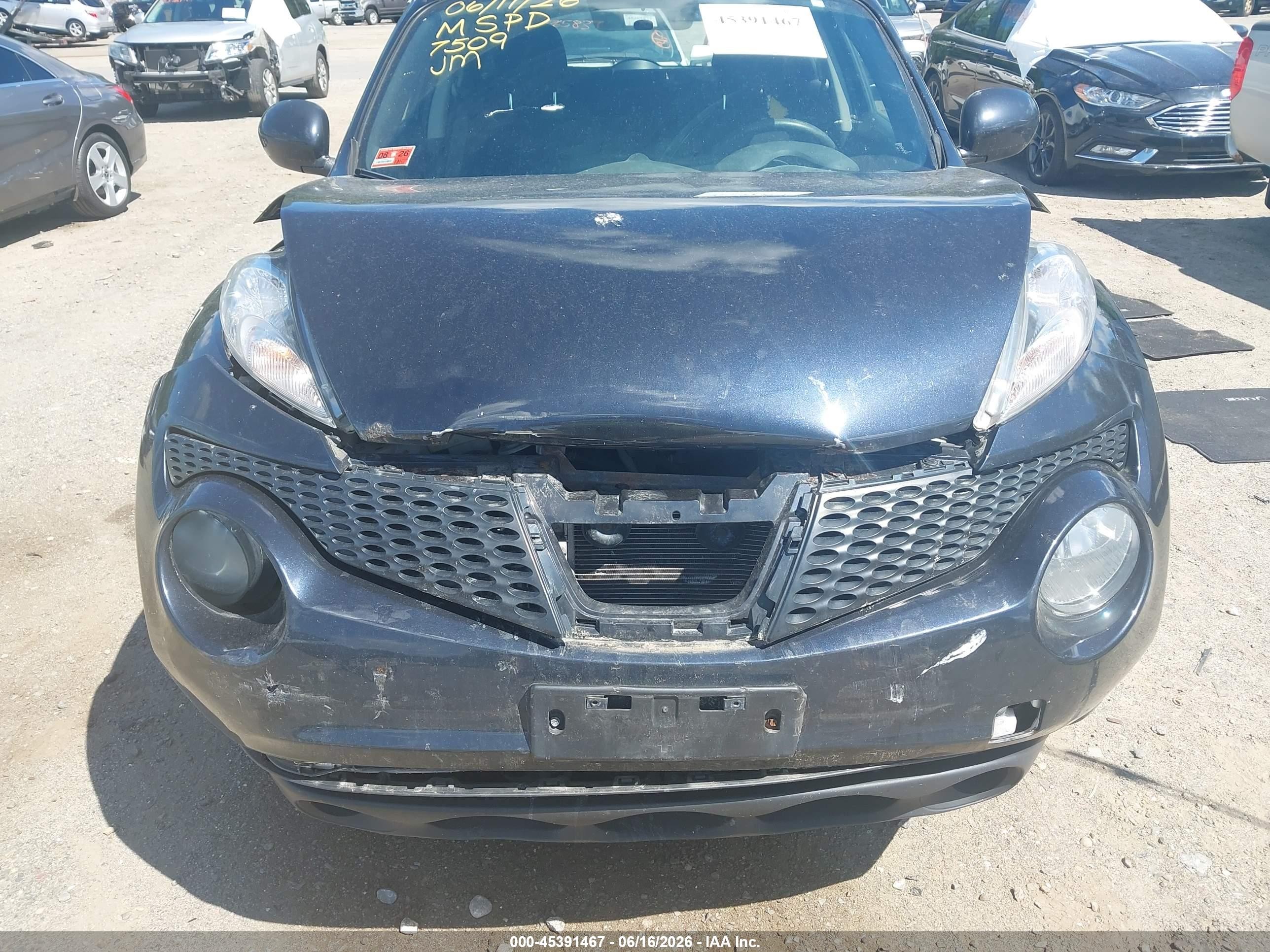 2013 Nissan Juke S Black vin: JN8AF5MV5DT217509