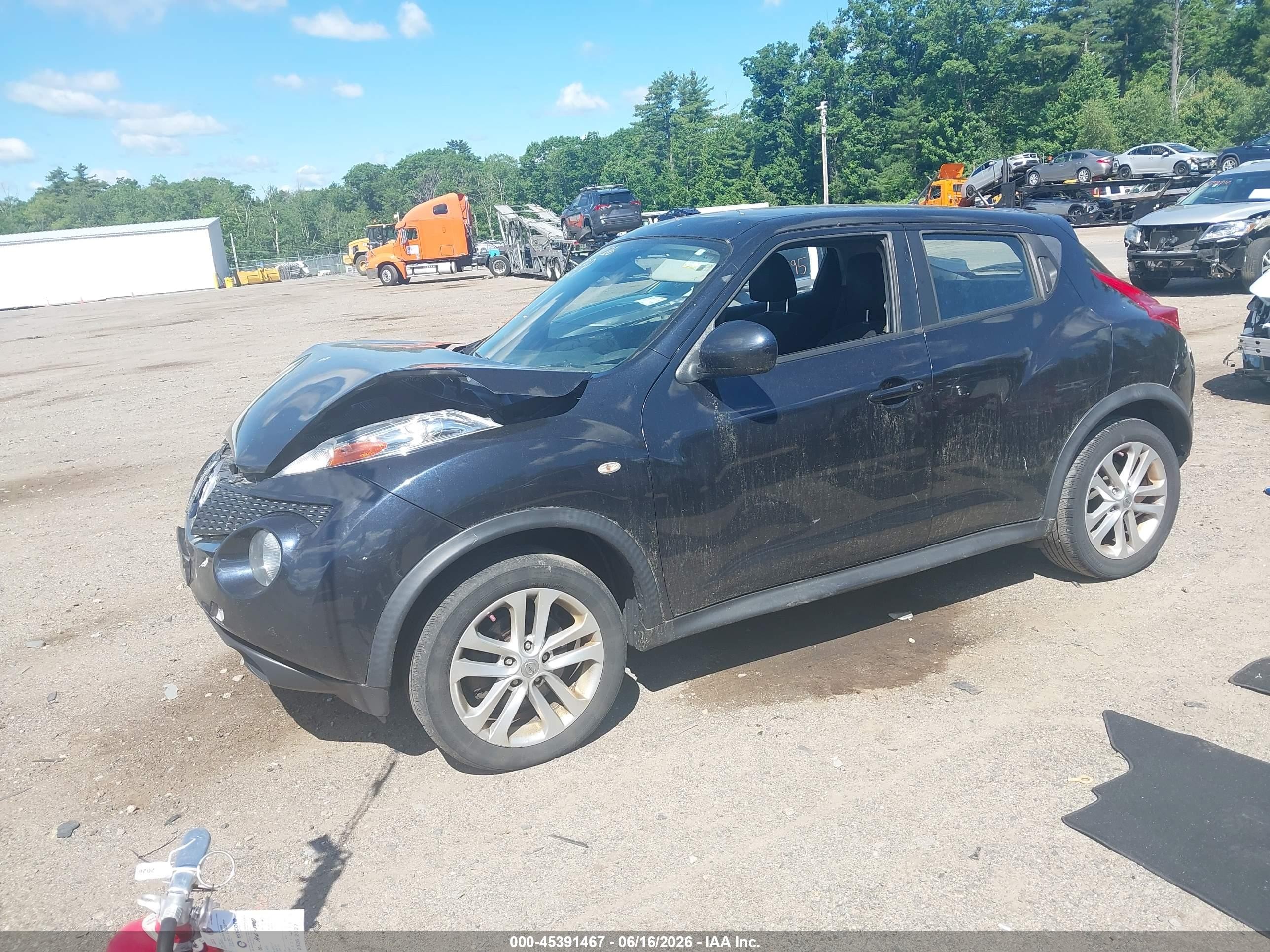2013 Nissan Juke S Black vin: JN8AF5MV5DT217509