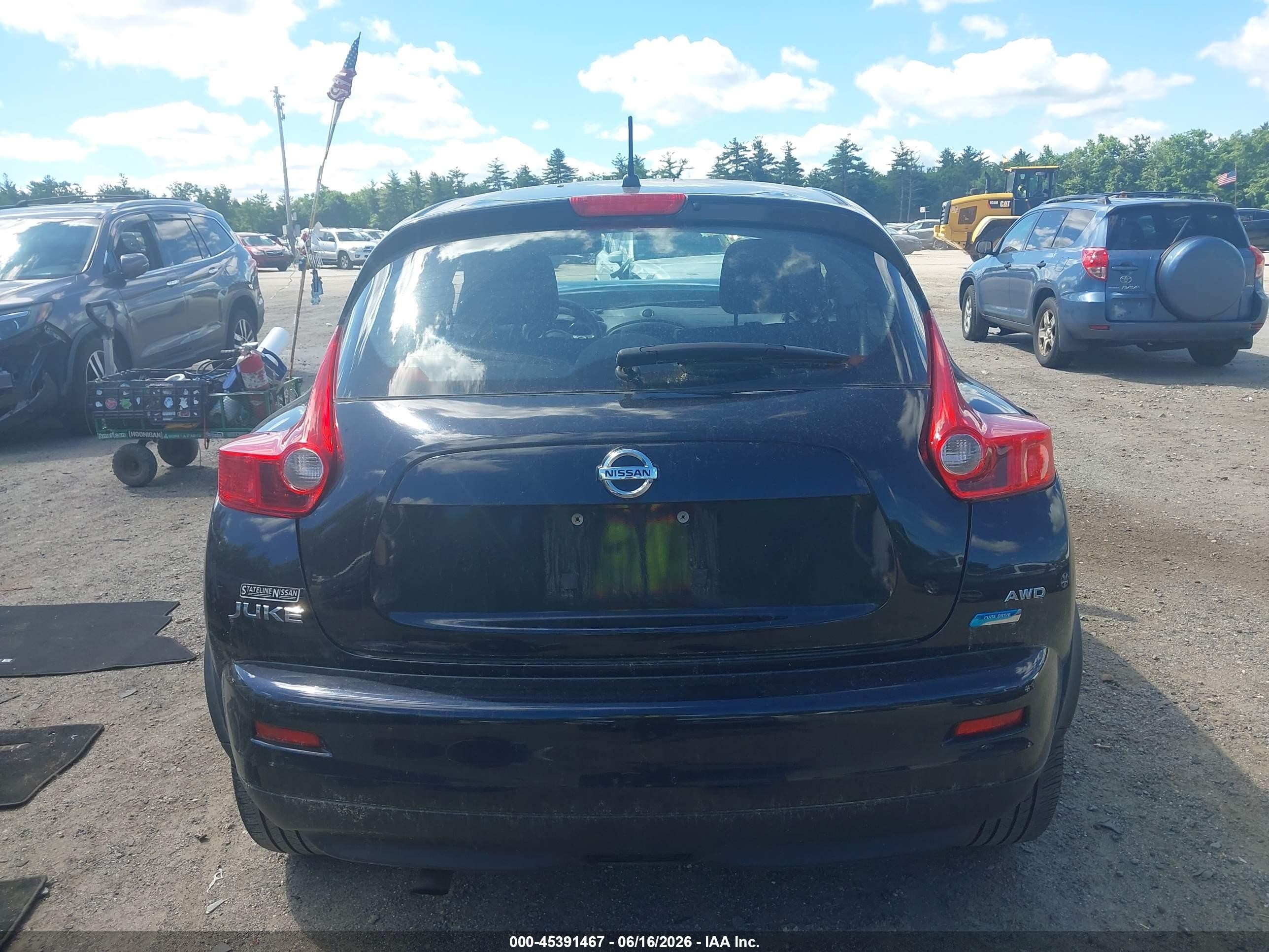 2013 Nissan Juke S Black vin: JN8AF5MV5DT217509